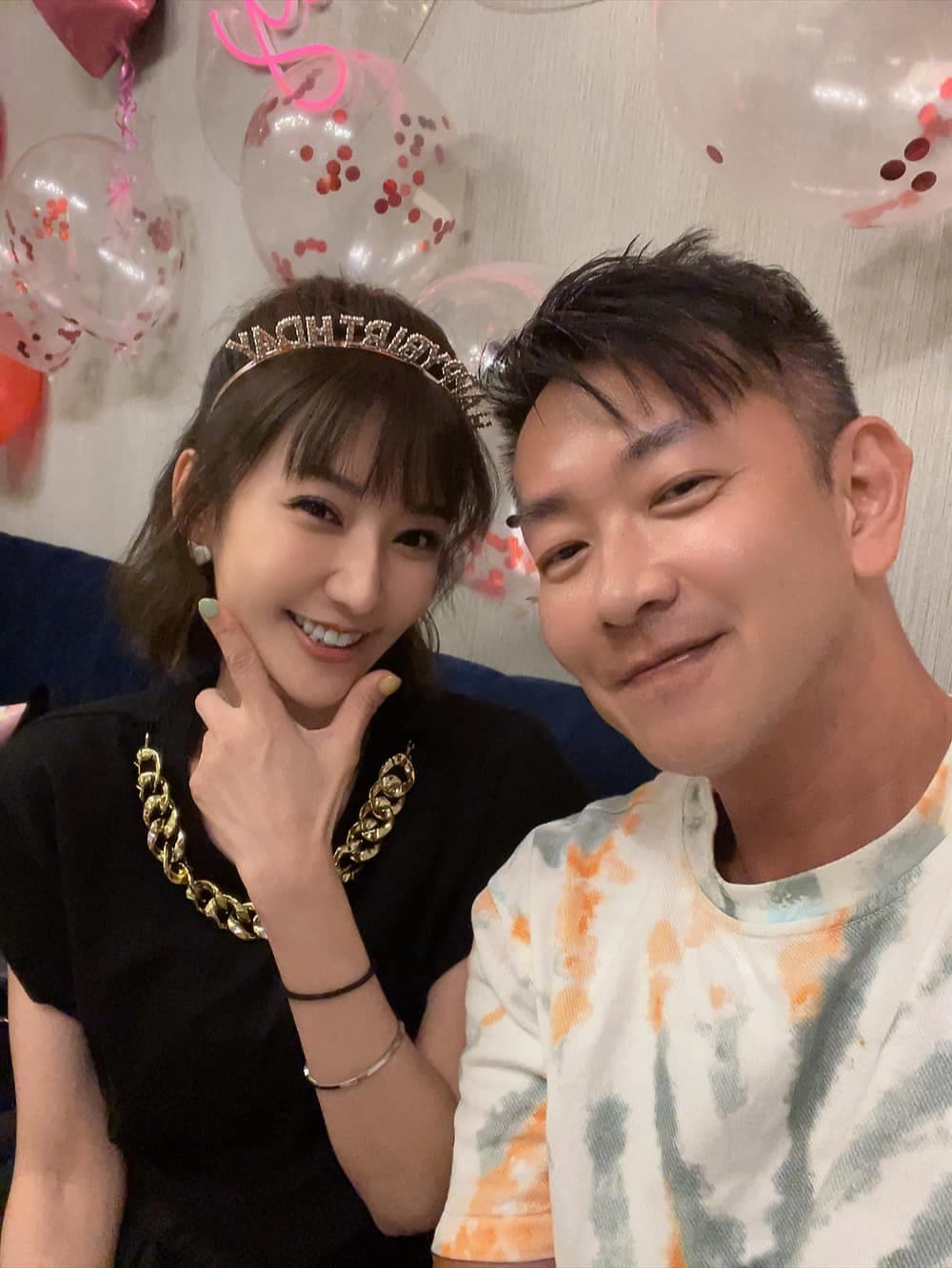 羅巧倫和江俊翰是超級好朋友。(翻攝自臉書)