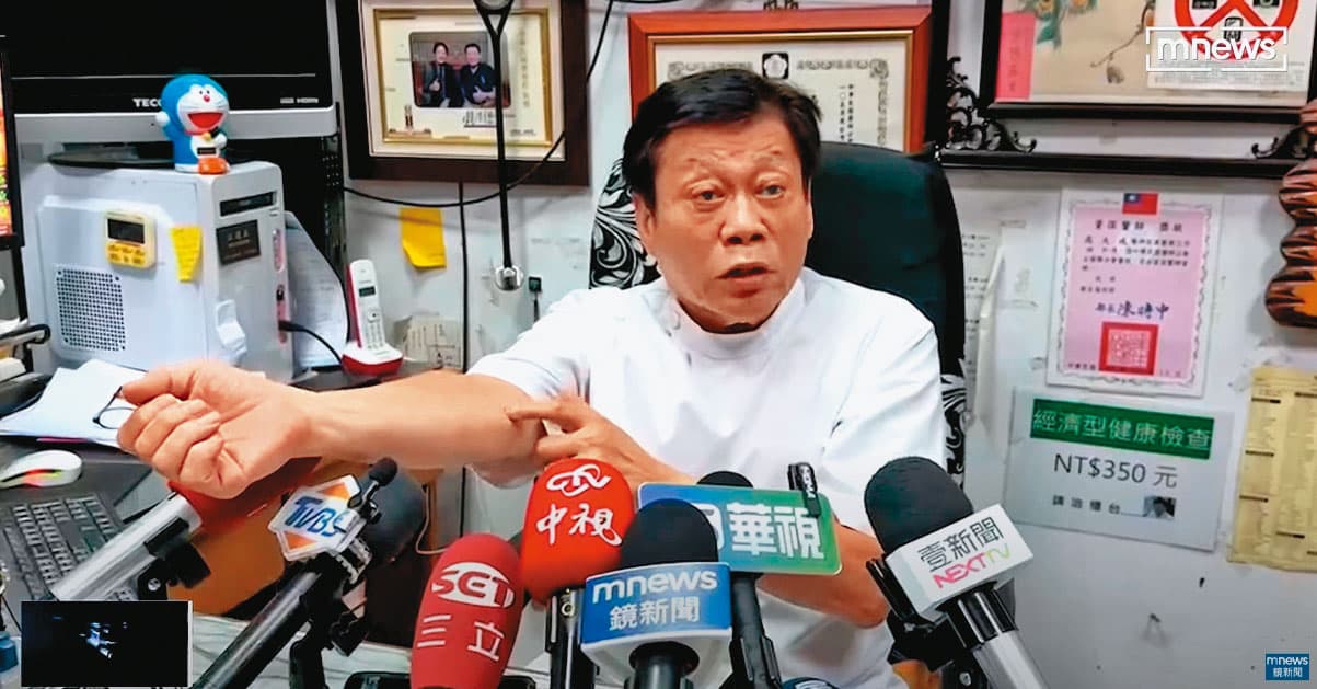法醫高大成(圖)認為,5億高中生有99.9999%是遭氯化鉀殺害,檢方委請第三方單位出具鑑識報告說明。(翻攝鏡新聞)