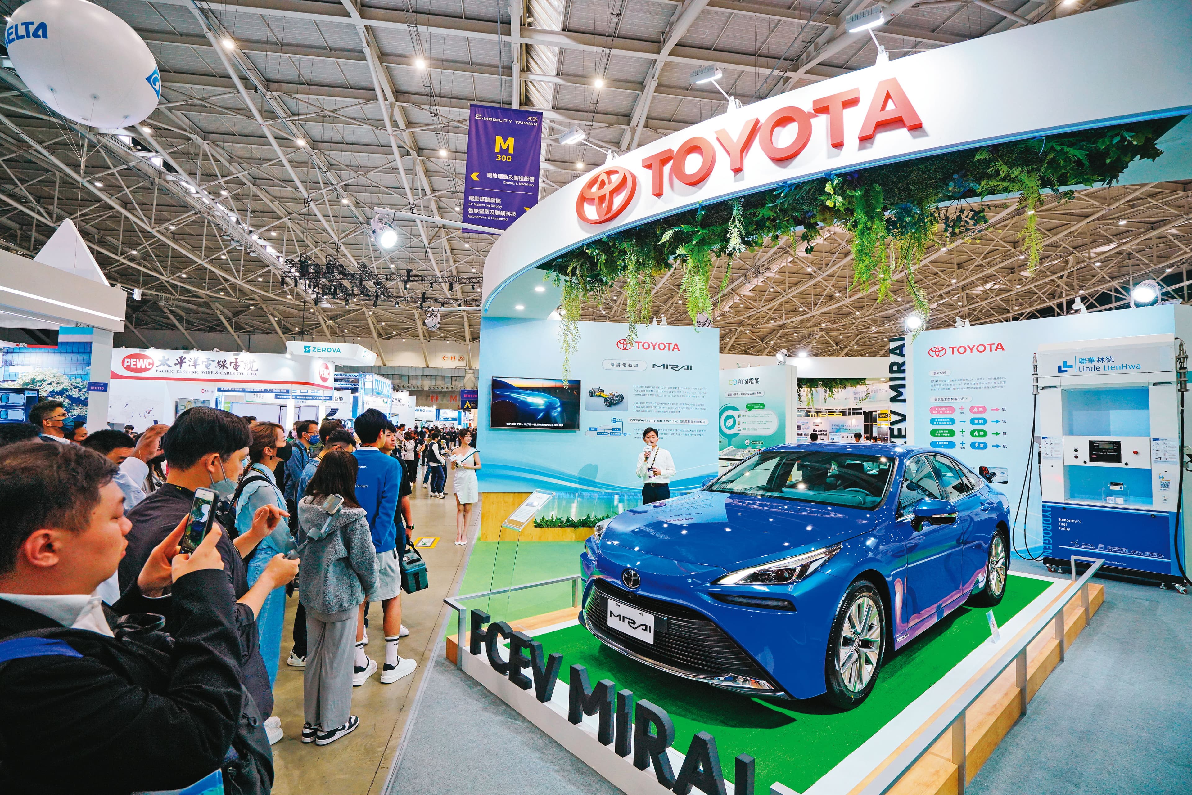和泰汽車預計與聯華林德合作，向政府專案申請，引進豐田（Toyota）氫能車來台上路。
