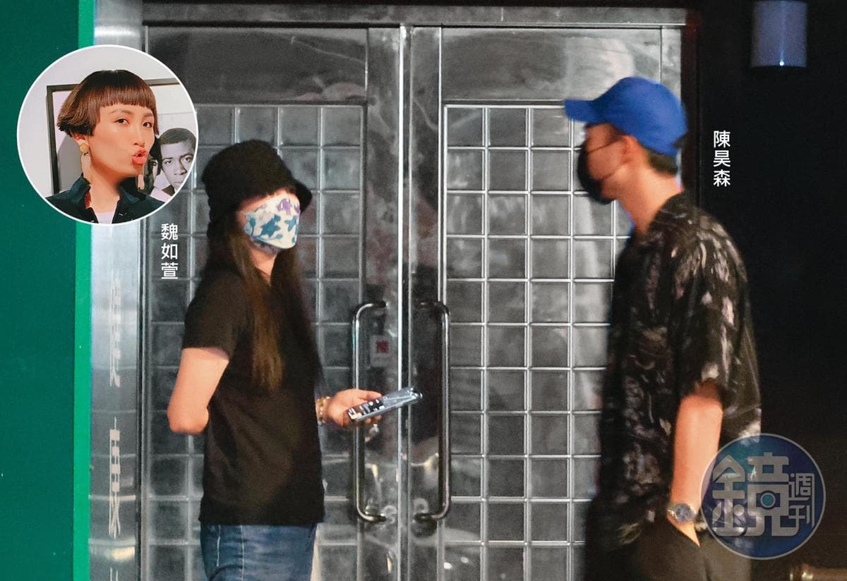 照陳昊森經紀人的說法來看,魏如萱下車親送陳昊森順道回家。(本刊資料照)