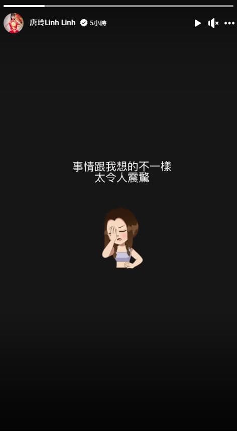 唐玲坦言事情跟她想的不一樣,太令人震驚了。(翻攝自唐玲臉書)