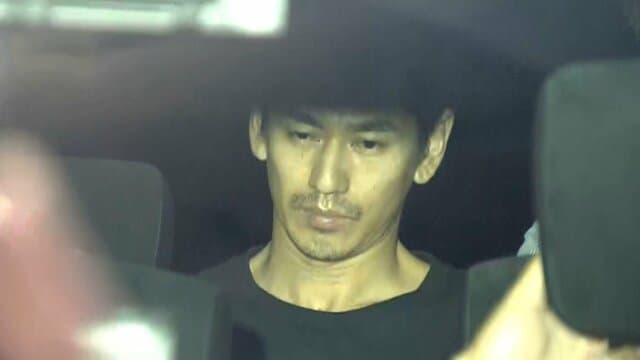 永山絢斗凌晨因持有大麻遭捕。(翻攝自富士電視台)