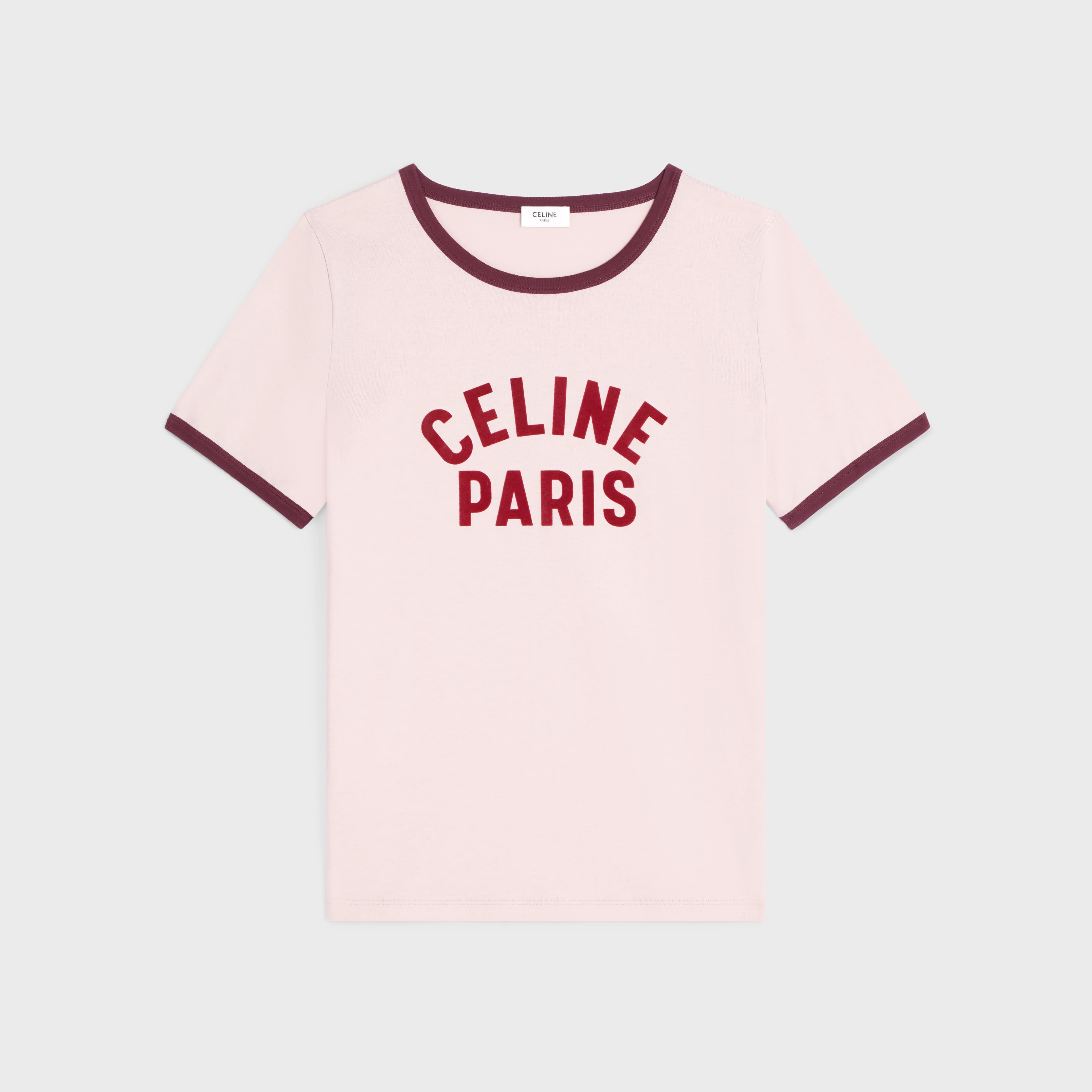 棉質平織布CELINE PARIS 70年代風格T-Shirt。NT$20,500(CELINE提供)