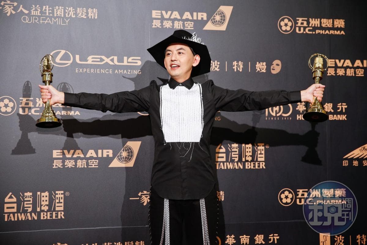 黃子佼2019年拿下兩座金鐘主持人獎,是他事業高峰。(本刊資料照)