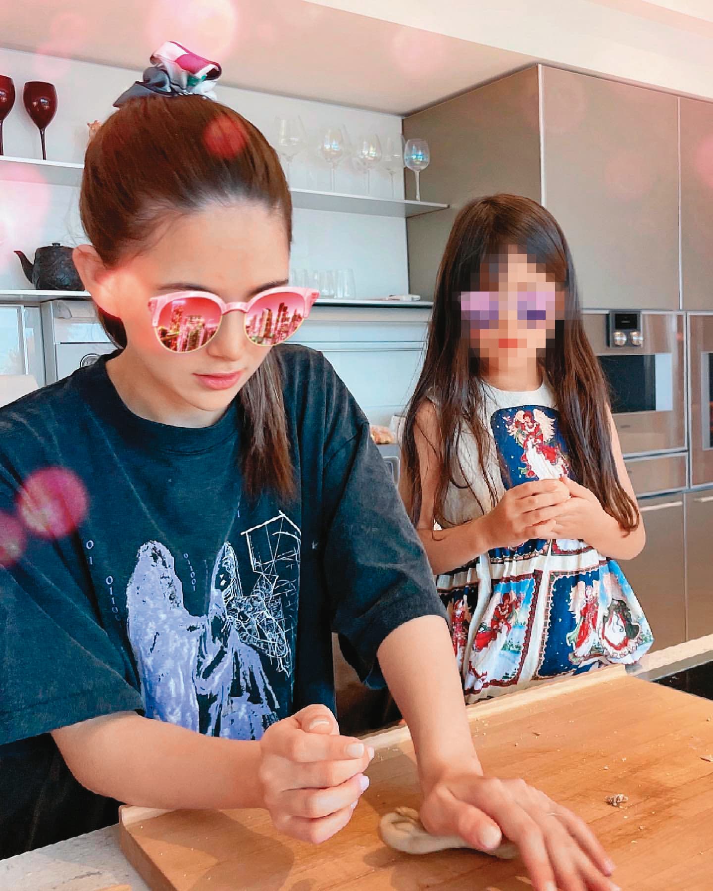 昆凌女兒即將滿8歲,準備前往澳洲就讀小學。(翻攝自昆凌IG)