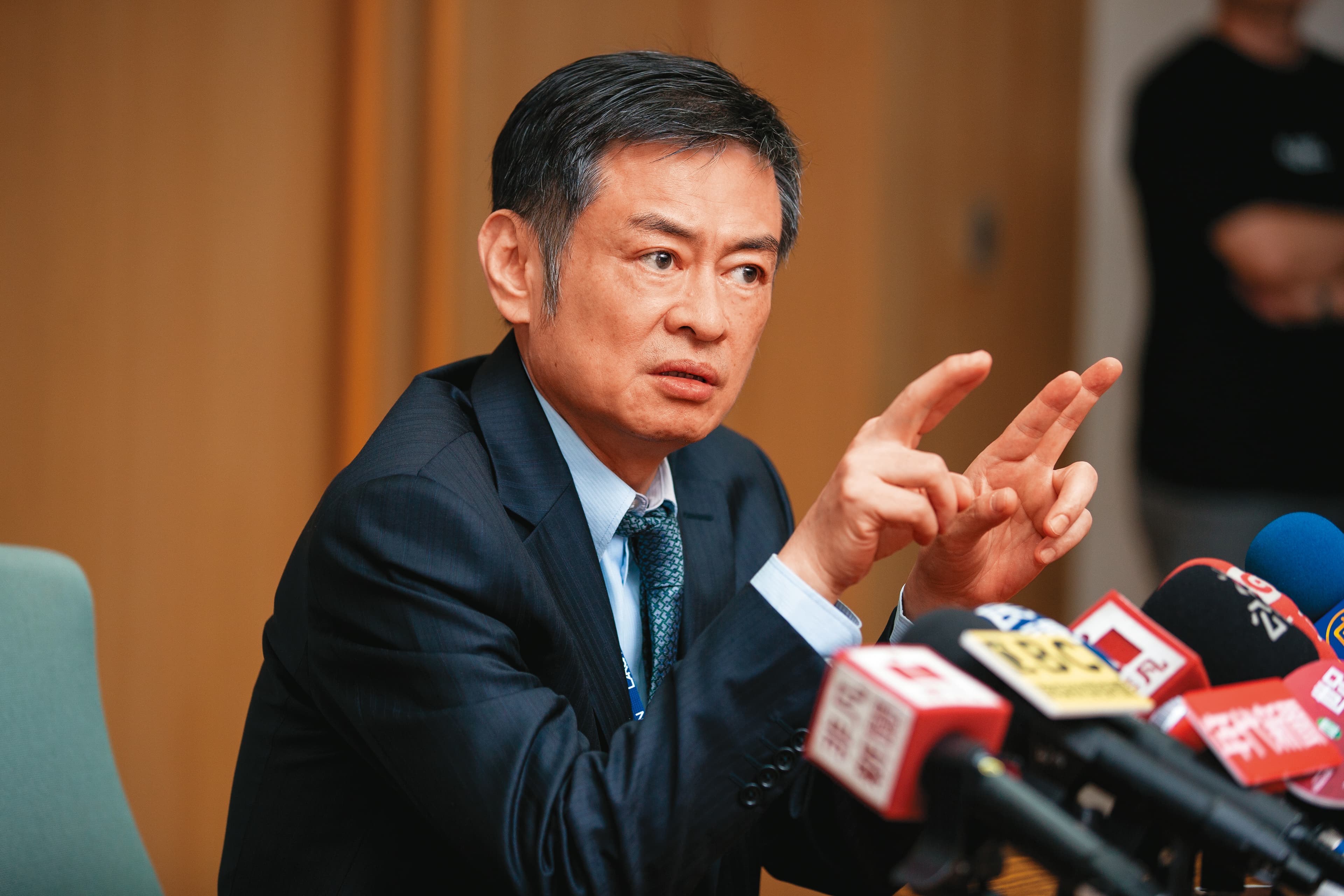 大立光控告先進光違反著作權勝訴。圖為大立光董座林恩平。