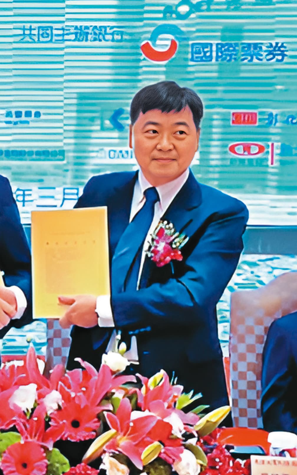 歷經與大立光長達9年的訴訟案,董事長高維亞(圖)日前透露將啟動轉型計畫。(安泰銀行提供)