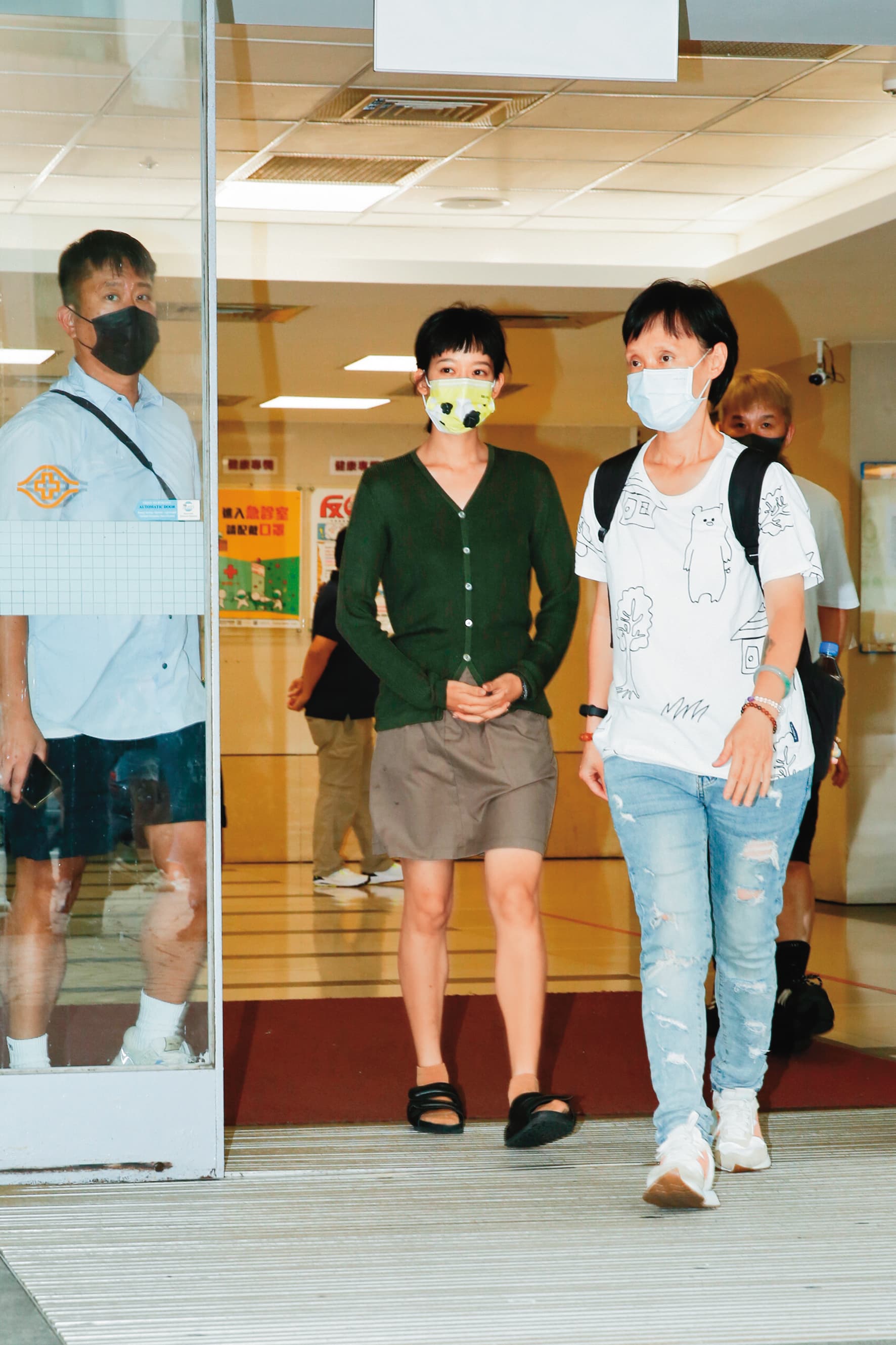 據黃子佼說法，孟耿如（左）對黃子佼的過去知之甚詳；如今她也成為老公未來的重要支援，向外界承諾會一起面對醜聞。