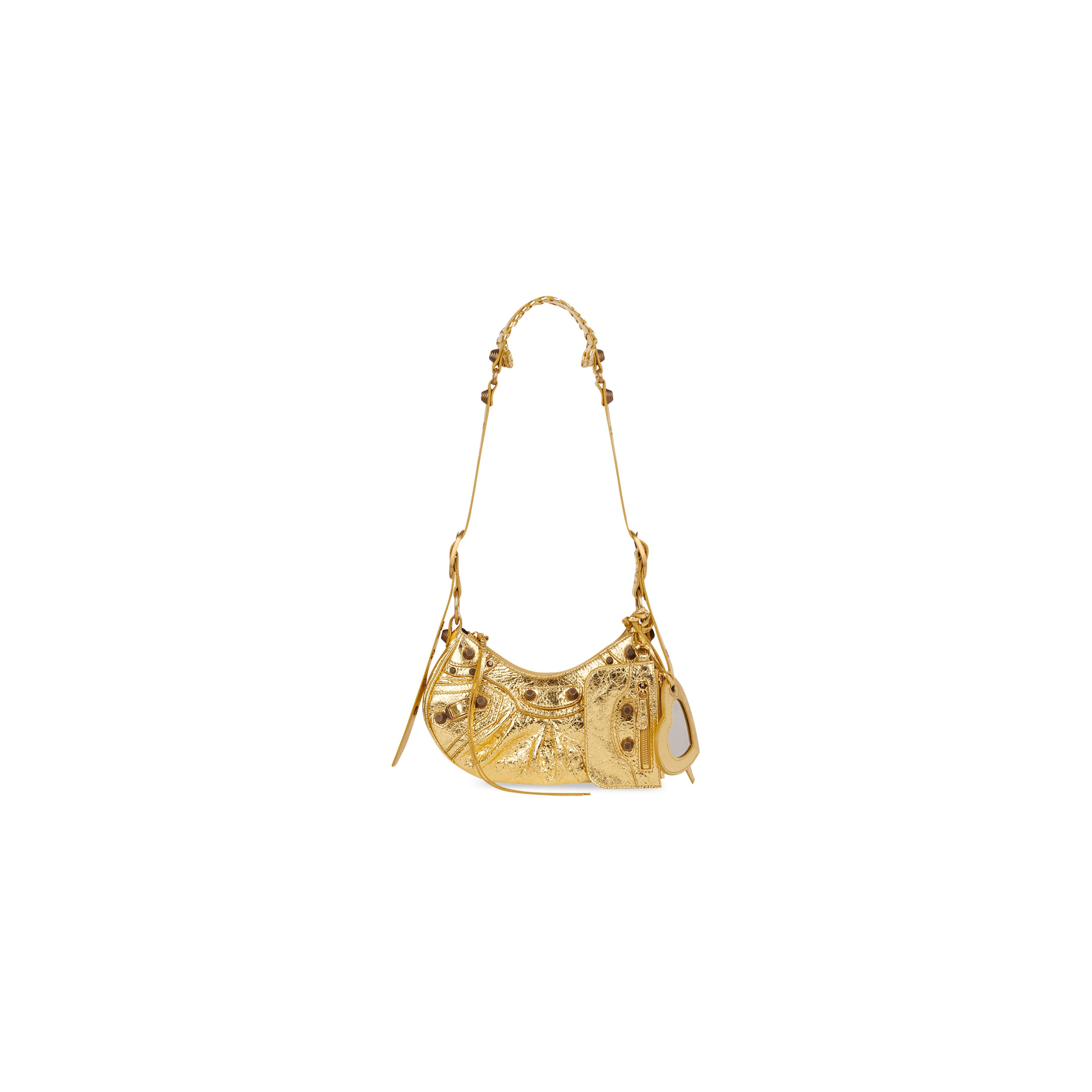 金色Le Cagole包。NT$79,000(BALENCIAGA提供)