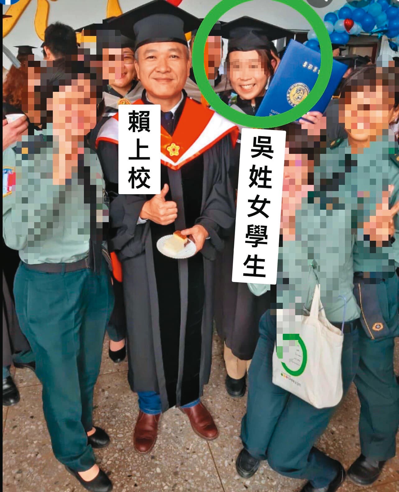 國防大學上校所長賴智明與小他17歲的吳姓女學生傳出婚外情。(讀者提供)