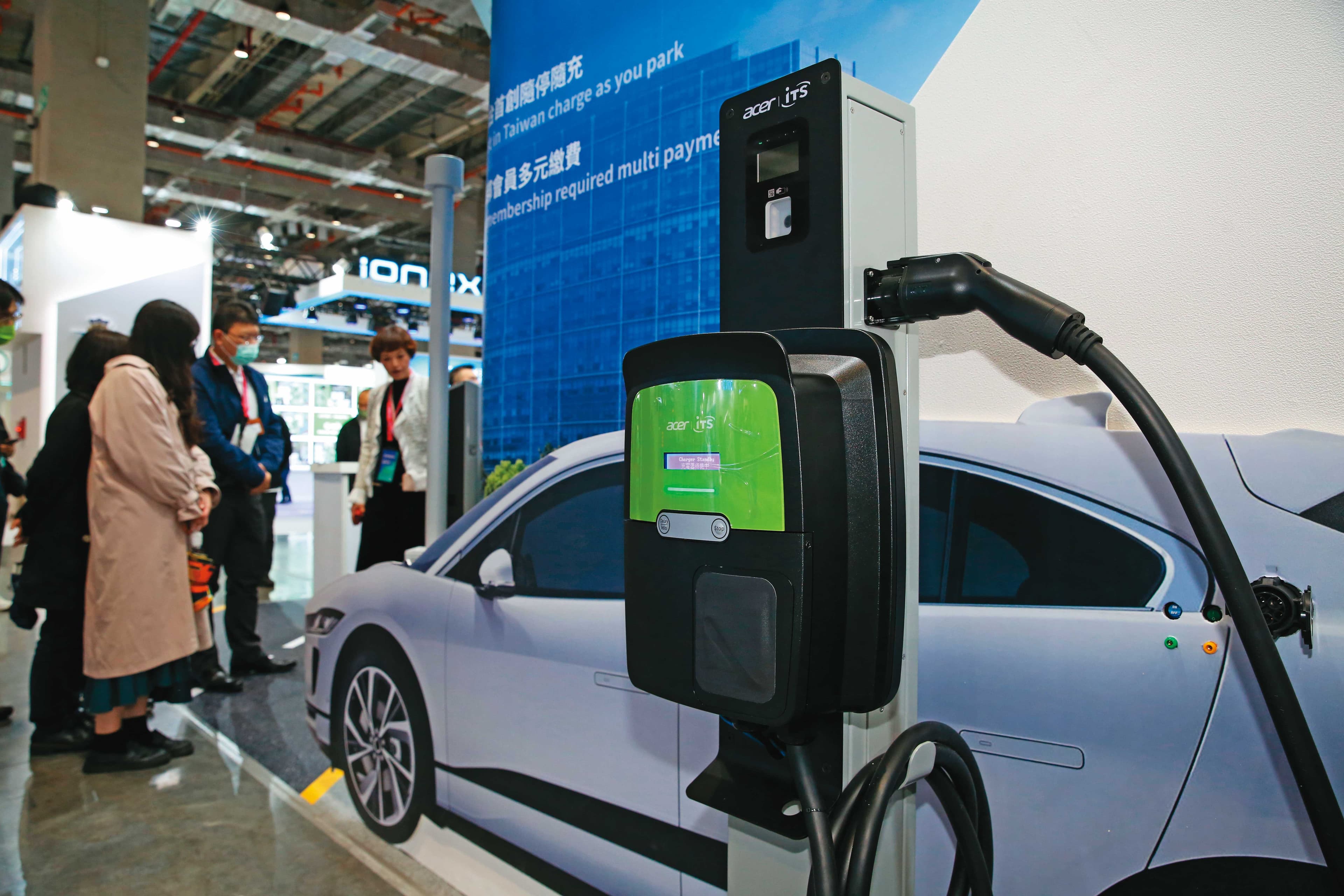 陳俊聖帶領宏碁大轉型,也布局電動車產業中的充電樁。