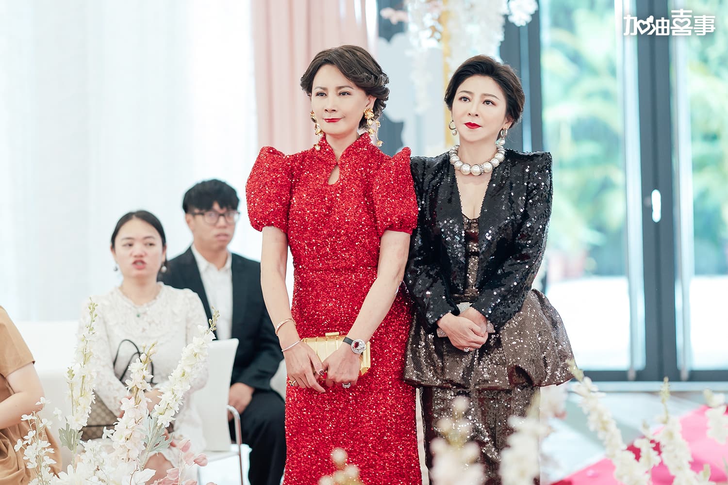 武林雙后陳亞蘭(左)和王彩樺(右)從首集鬥嘴到最終回。(TVBS)