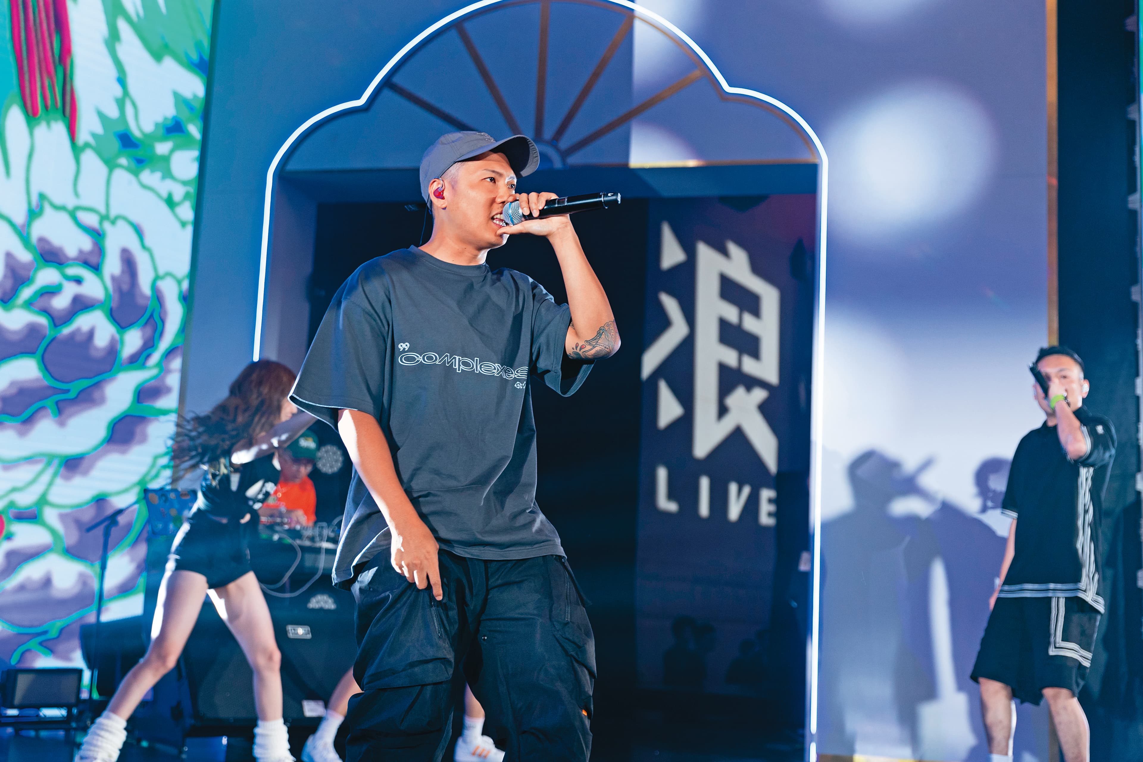 浪LIVE星潮之夜盛典請來玖壹壹熱力開唱。(浪LIVE提供)