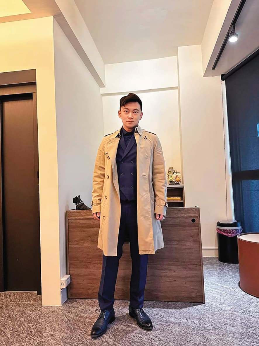 辛宗頴雖有與陳冠霖明星臉的話題,但最後並沒選上。(翻攝自辛宗頴臉書)
