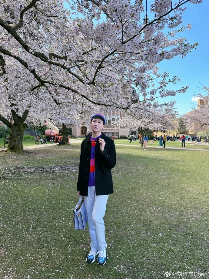 劉梓晨透露自己反覆確診新冠,身體狀況並不佳。(翻攝微博)