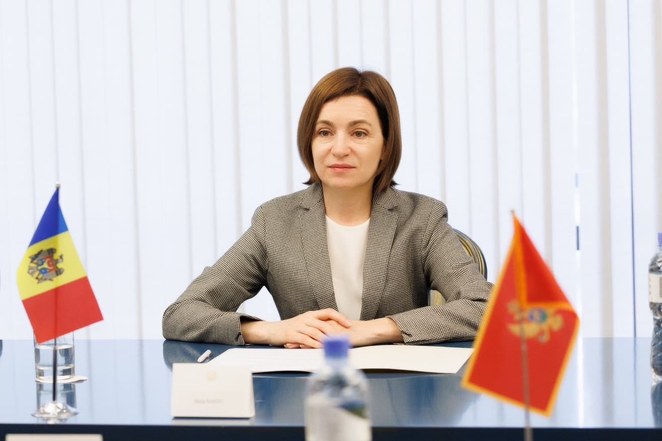 摩爾多瓦總統桑杜曾出聲聲援烏克蘭,也指責俄羅斯試圖推翻她的政權。(翻攝自@sandumaiamd Twitter)