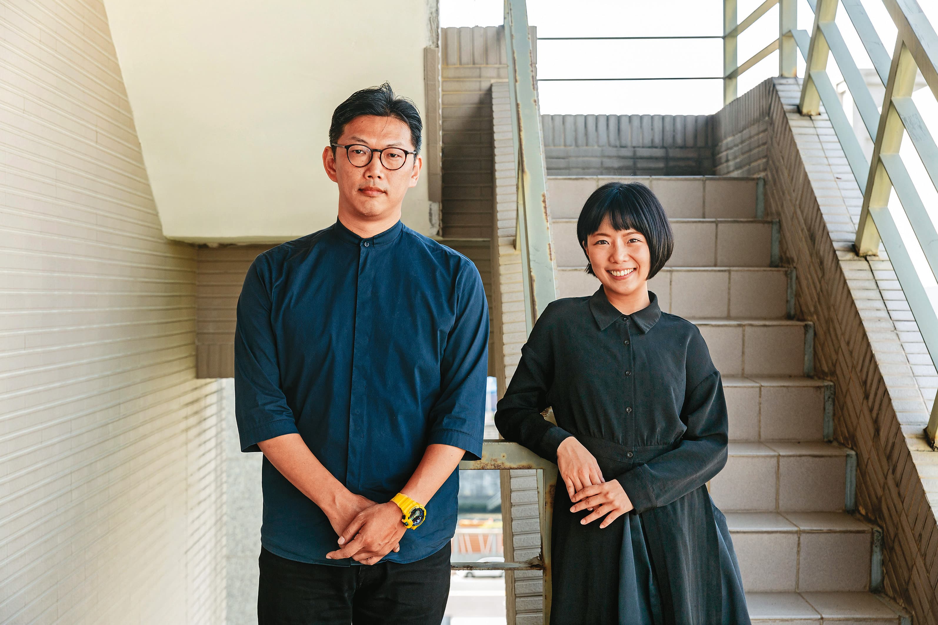 總監鄧兆旻(左)與行銷總監施俞如(右)是Giloo創台元老,也是紀錄片、藝術片愛好者。