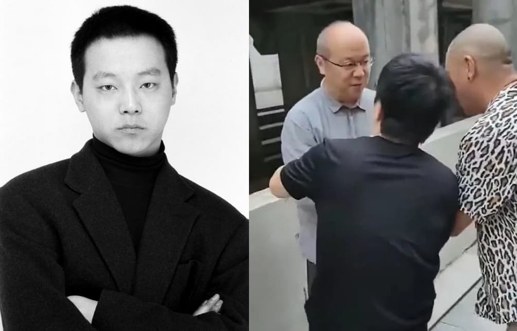 竇唯曾經氣質憂鬱，是帥氣的搖滾青年，如今中年卻變成發福禿頭大叔。（翻攝微博）