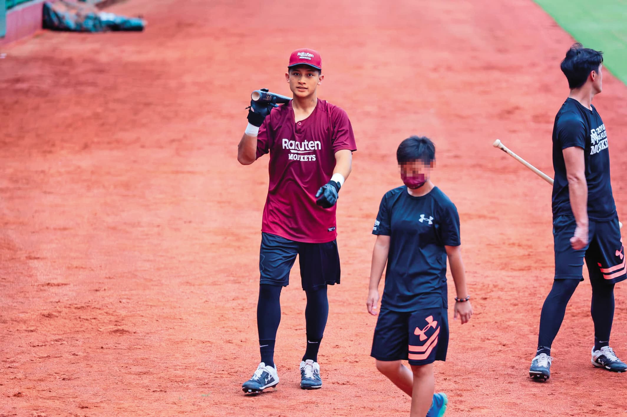馬傑森今年才21歲,2020年被中職樂天桃猿第一指名入隊。(翻攝自馬傑森臉書)