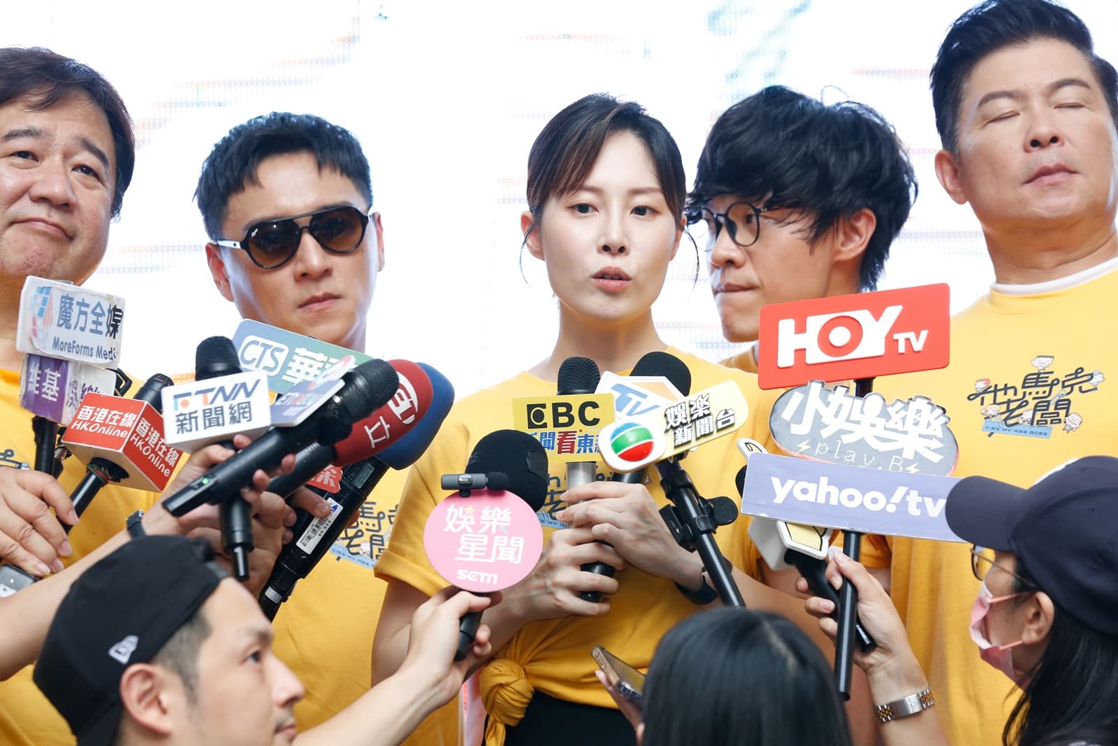 黃健瑋捲入MeToo風波後,老婆蔡亘晏首度正式面對媒體,堅定表示「時間會給大家答案」。