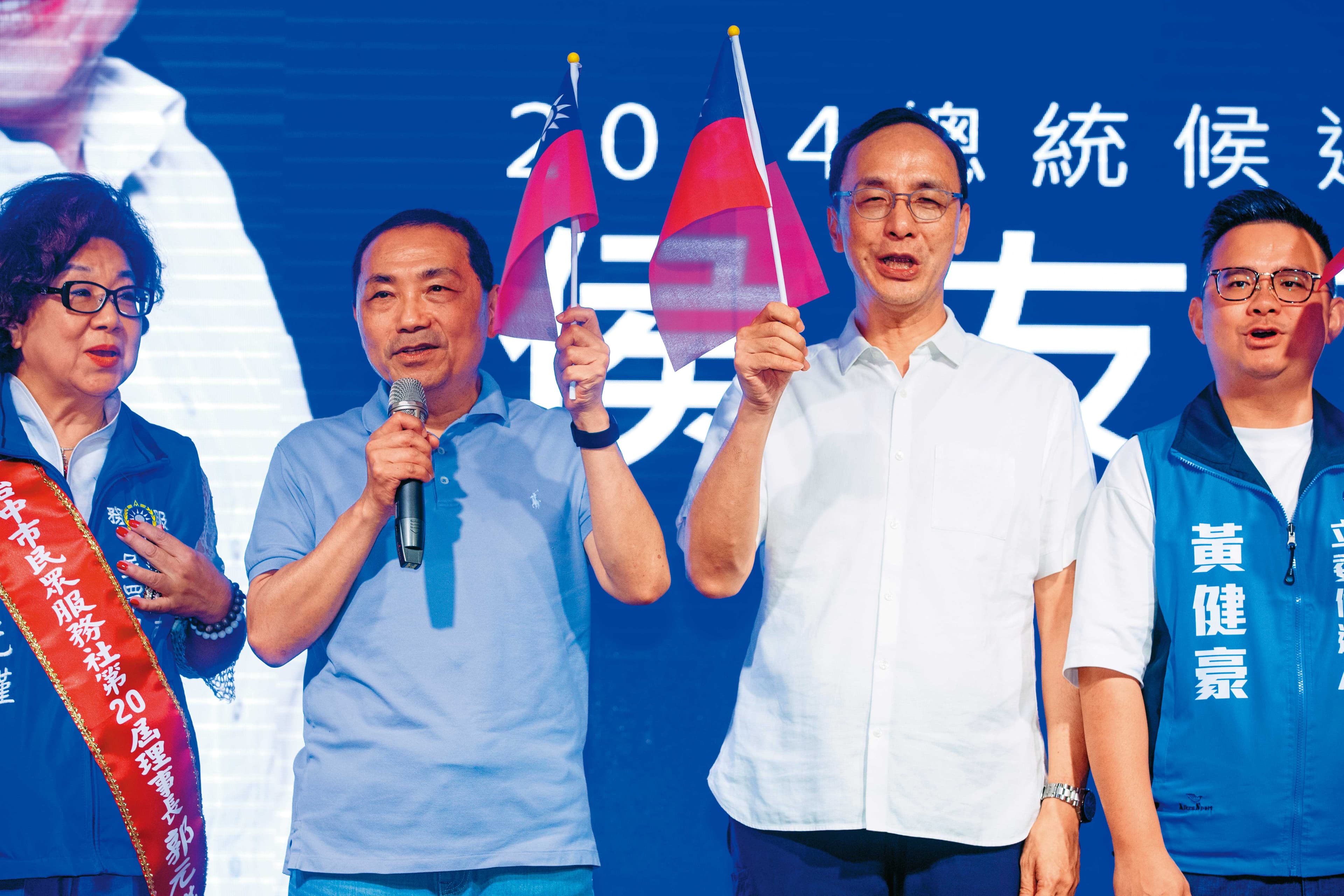 侯友宜競辦與朱立倫的黨中央,內部整合不力,問題持續上演,讓黨內十分擔憂。