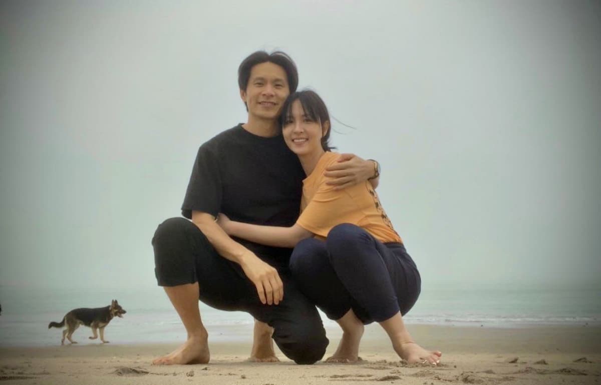 魏蔓和姚淳耀在《我的天堂城市》演夫妻,開拍前甚至先到海邊約會,培養默契。(滿滿額娛樂提供)
