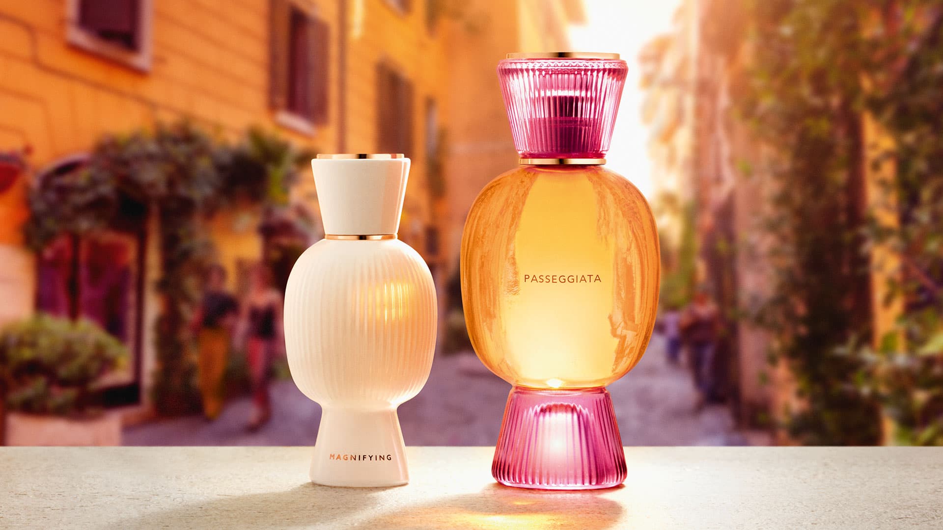 Passeggiata日不落漫享淡香精。100ml/NT$8,975、50ml/NT$6,125(寶格麗提供)