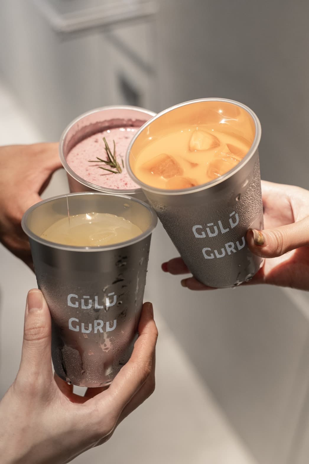 GULU GURU的酒單設計,讓酒量各異的親友也能齊聚品飲同系列的調酒。(GULU GURU 酒調實驗室提供)