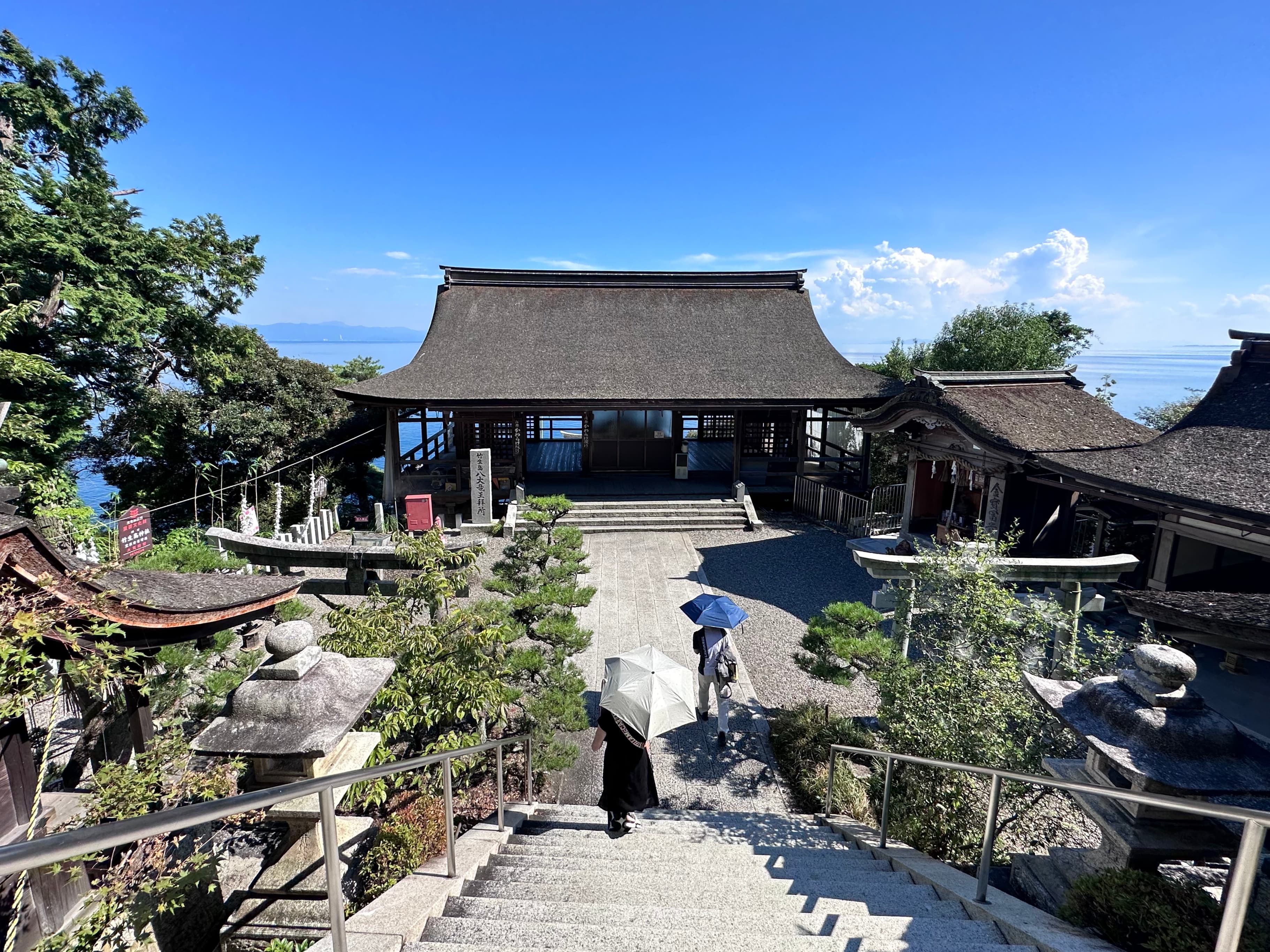 都久夫須麻神社建於西元420年,已有千年歷史。