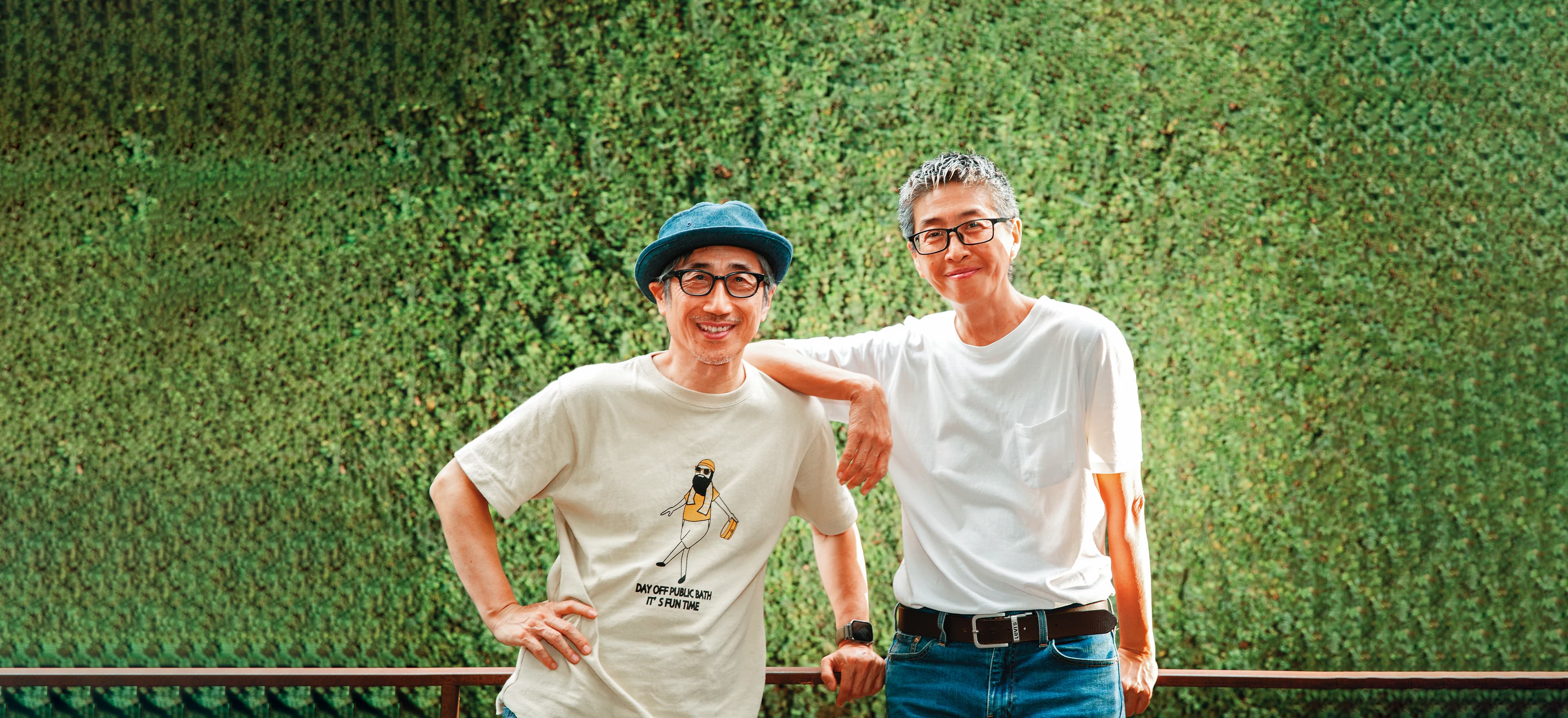 導演王耿瑜(右)與監製林于竝(左)皆是蘭陵出身,各自在不同領域發光發熱。