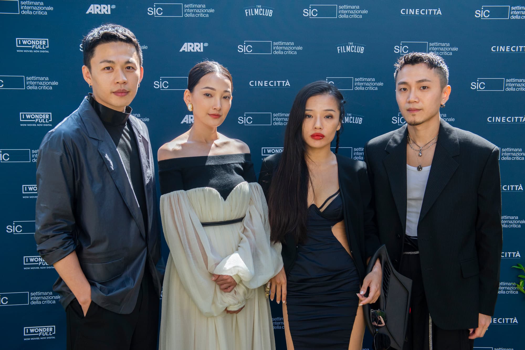 李鴻其帶著幕前幕後團隊，出席電影在威尼斯影展的放映活動。（好威映象提供）