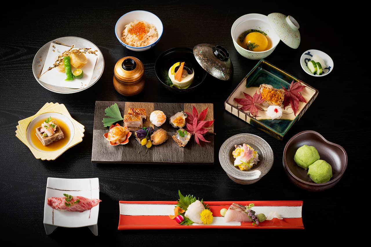 HAYASE的料理長郡司行雄特別為「浦霞美酒佳餚會」進行餐酒搭配。(JR東日本大飯店台北提供)