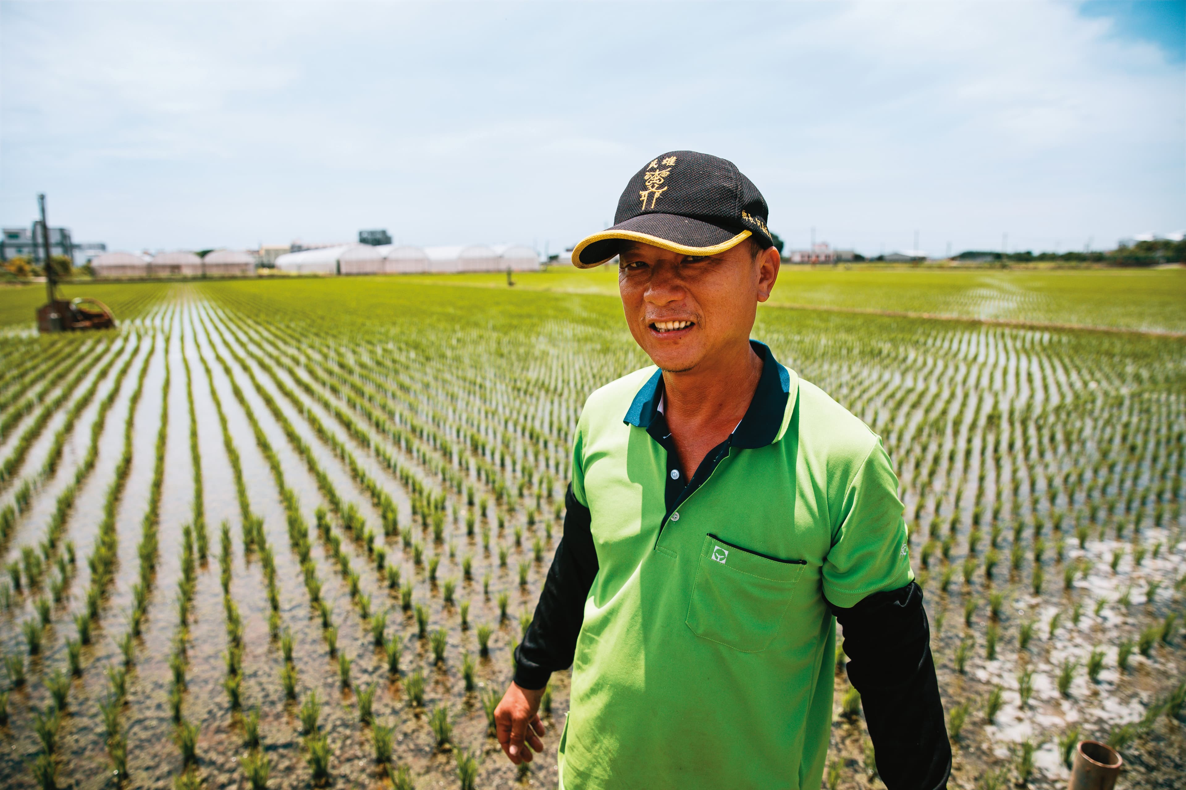 7月是農忙季節,農民嚴佳祥要收割、又要育苗,有時天氣炎熱無風,他忙到忽略身體警訊,就因此中暑。