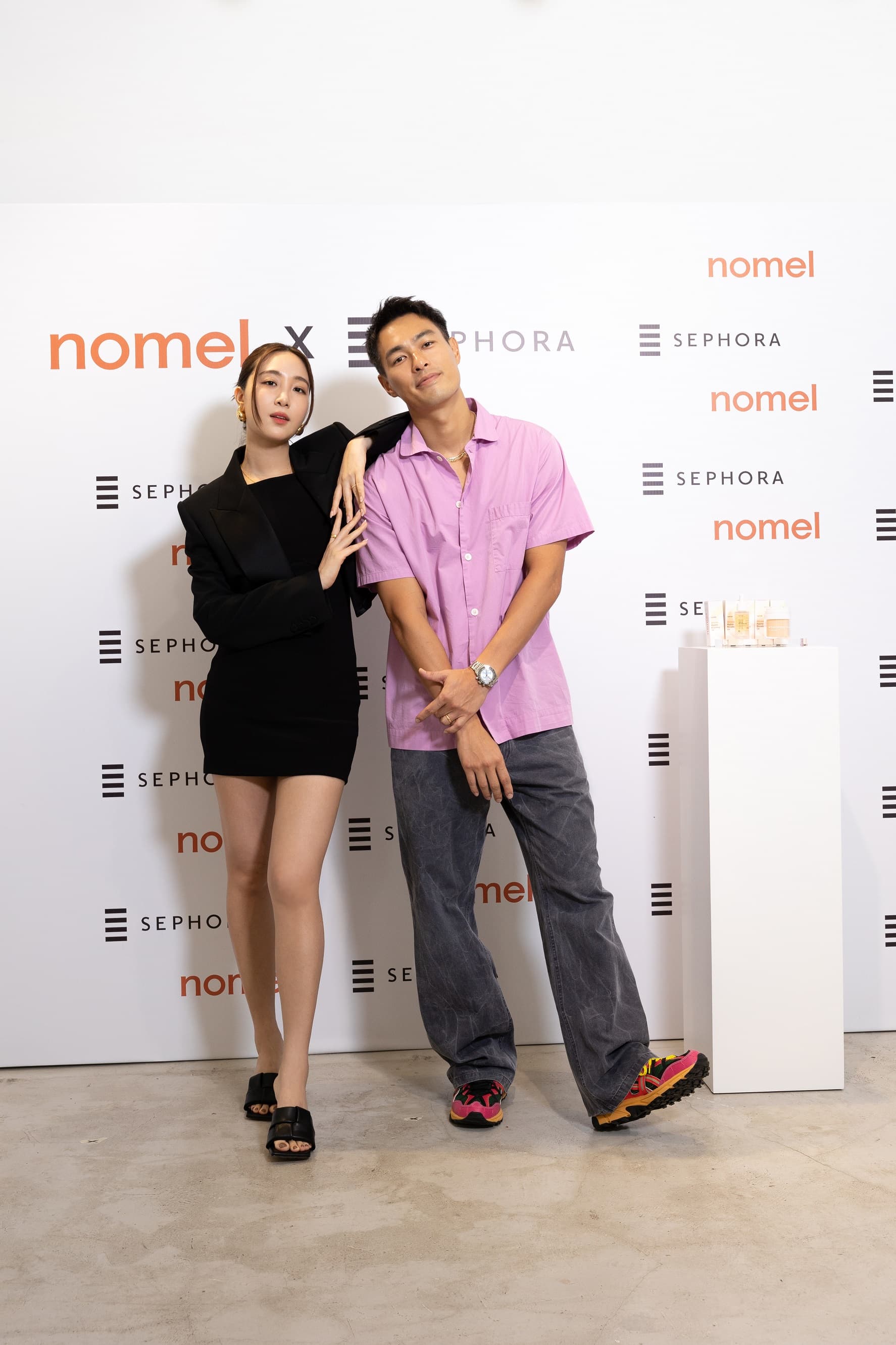 楊祐寧與Melinda有兩個小孩,兩人常一邊用面膜敷臉一邊哄小孩睡。(nomel提供)