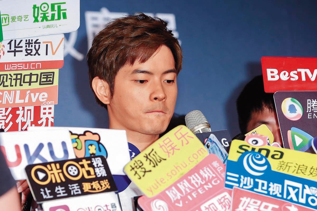 宥勝十年前就曾在活動上莫名情緒化不願面對媒體。(本刊資料照)