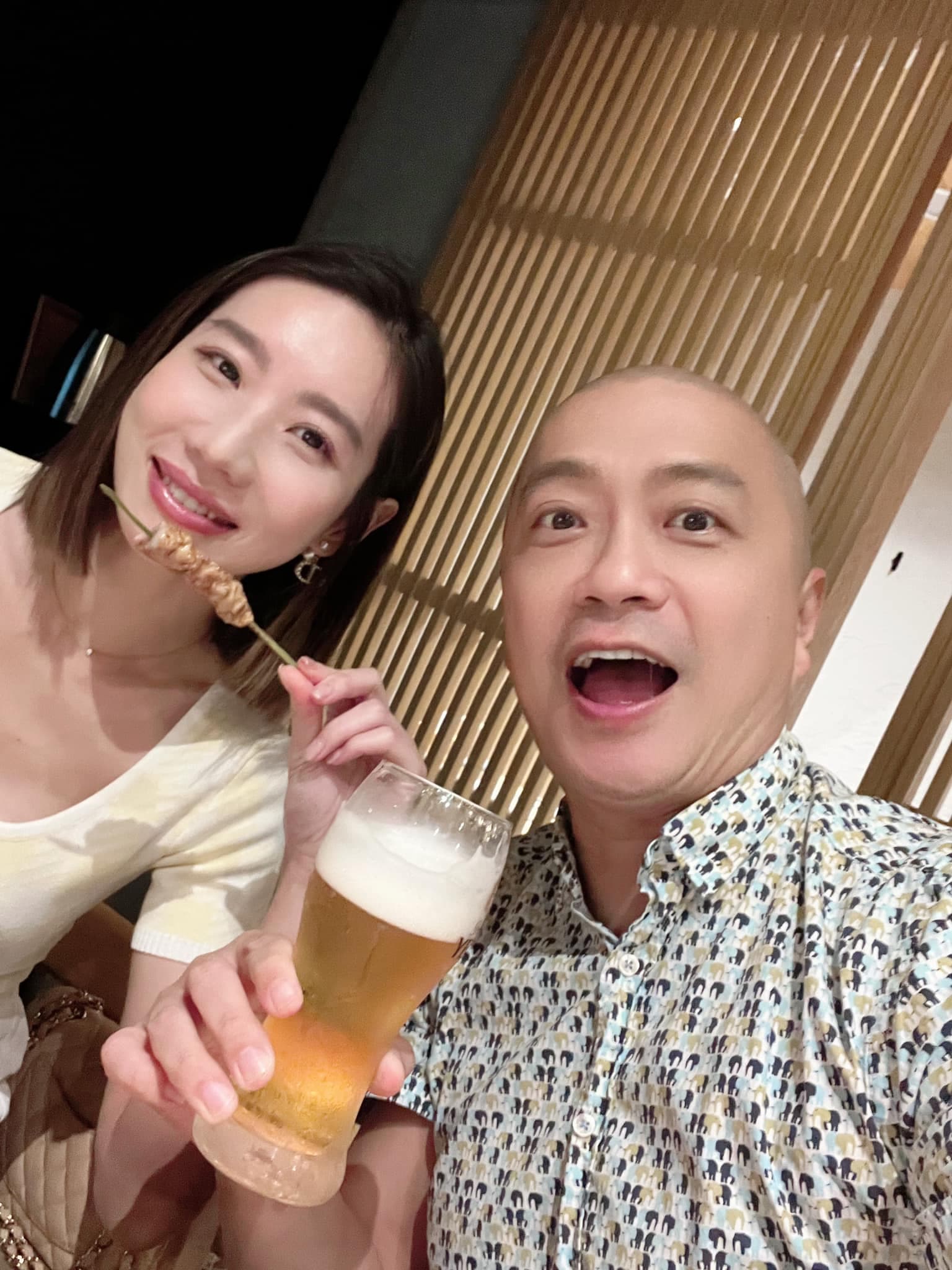 咪咪與Paul結婚7年婚後育有兩女。(翻攝自Paul臉書)