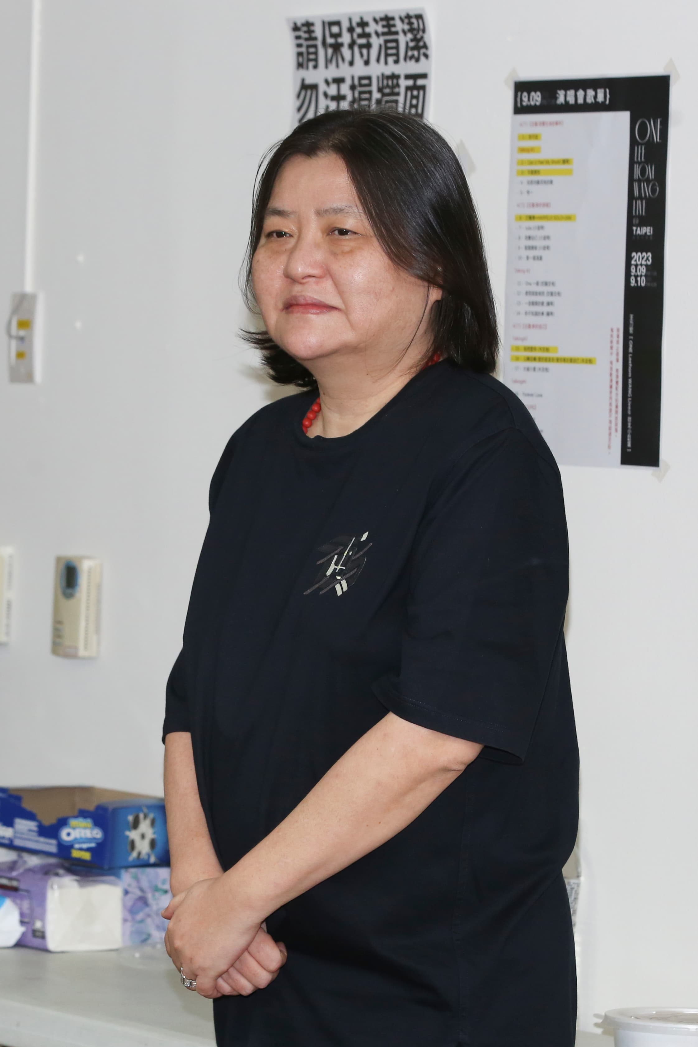 圈內盛傳影視圈大咖、導演邱瓈寬（圖）過去是陸小芬在秀場的幕後伴唱，「她是我祕書的同學，就是幫我啦。」