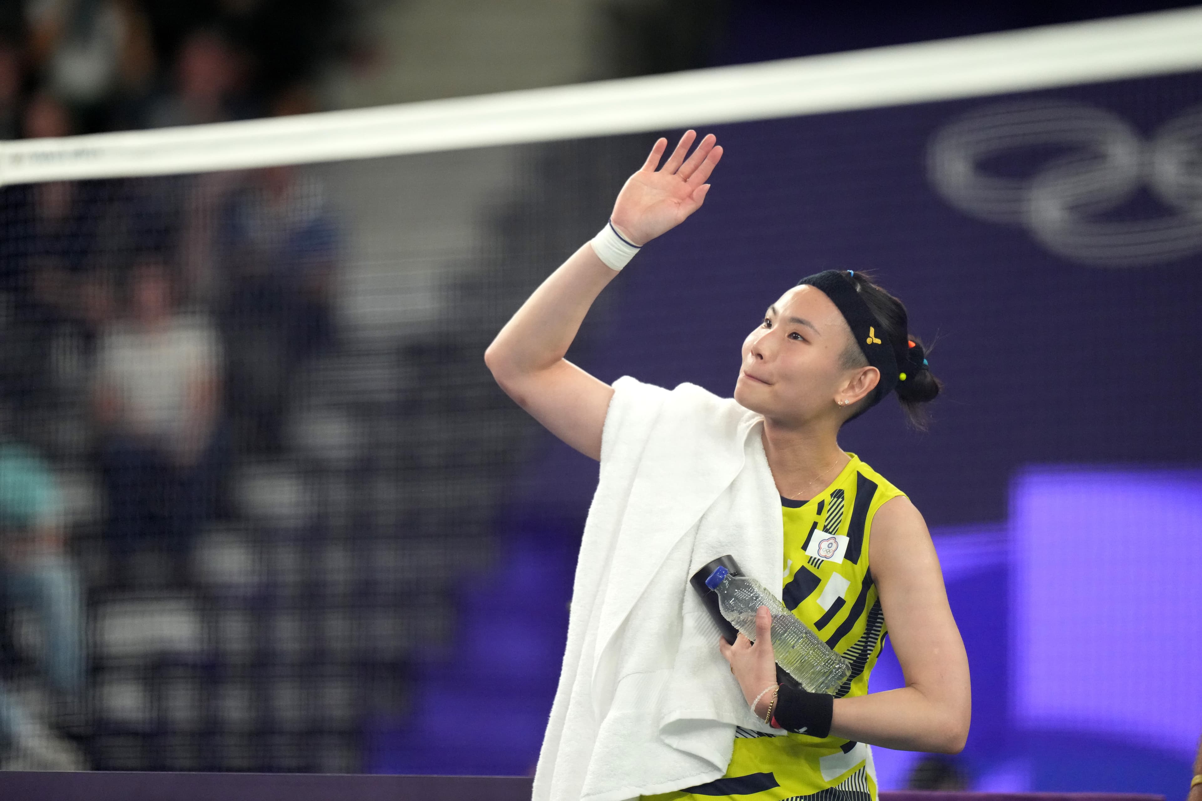 今年是第4次參賽奧運的戴資穎，首戰開打就旗開得勝，輕鬆搶下與譚蓮妮的對戰勝利。（中華奧會提供）