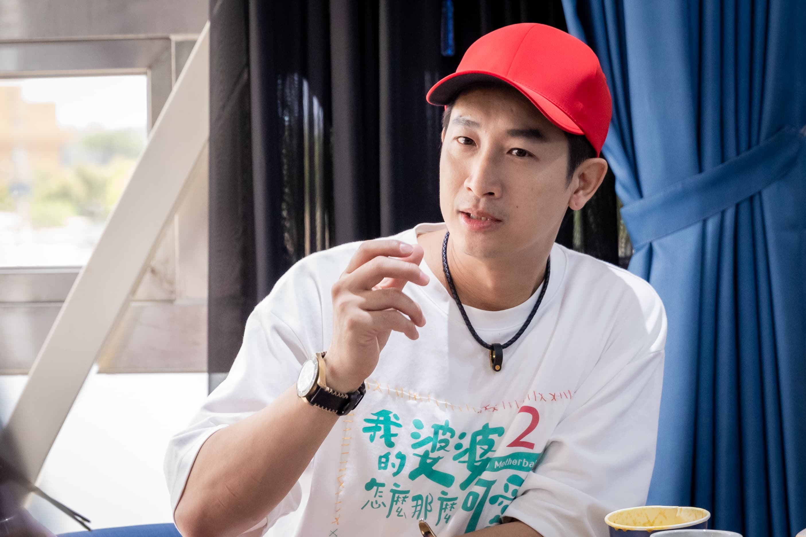 Darren戲裡飾演的阿忠老婆換成天心,坦言也很恐怖。(公視提供)