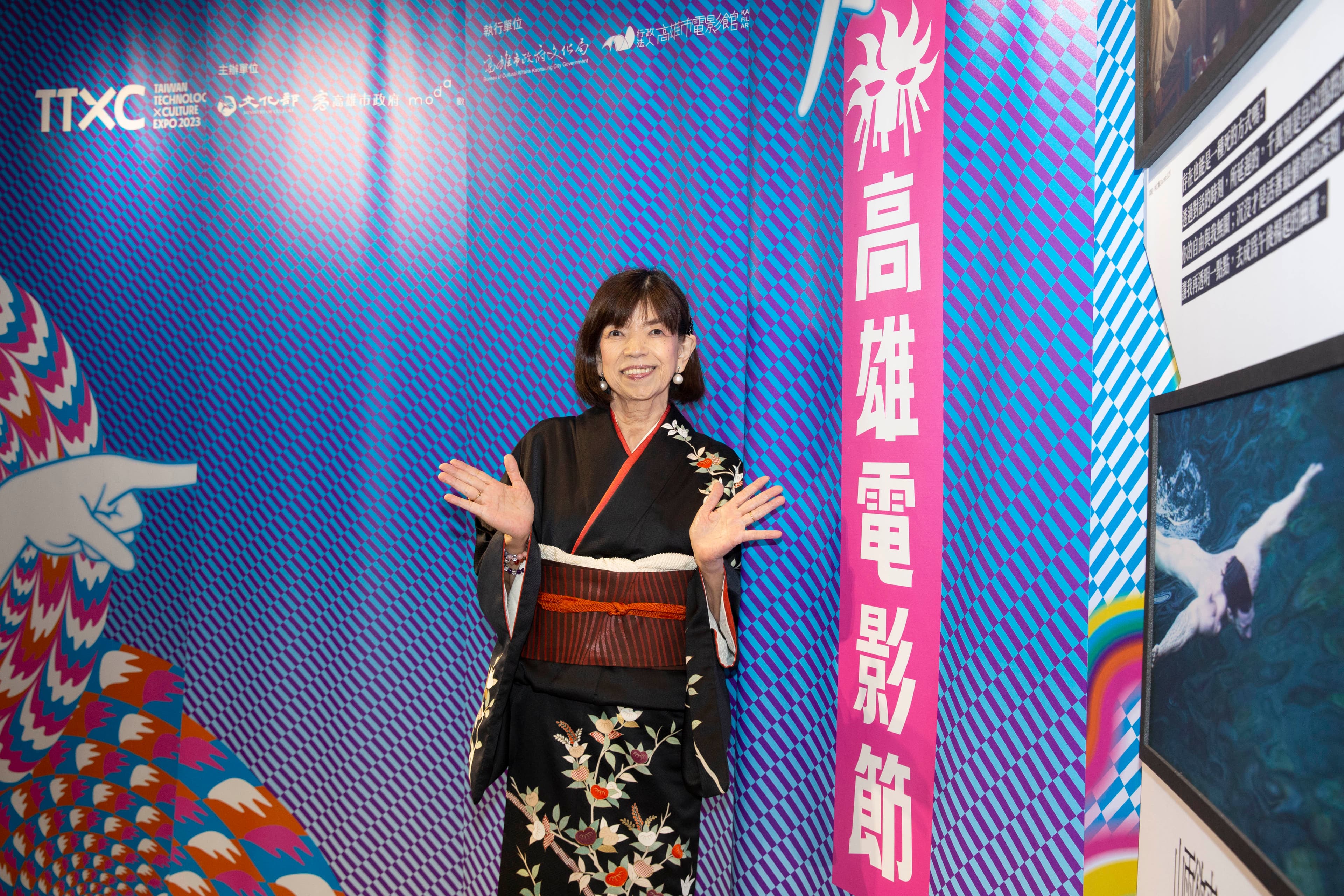 森田芳光遺孀兼製片三澤和子來台分享導演的創作理念。