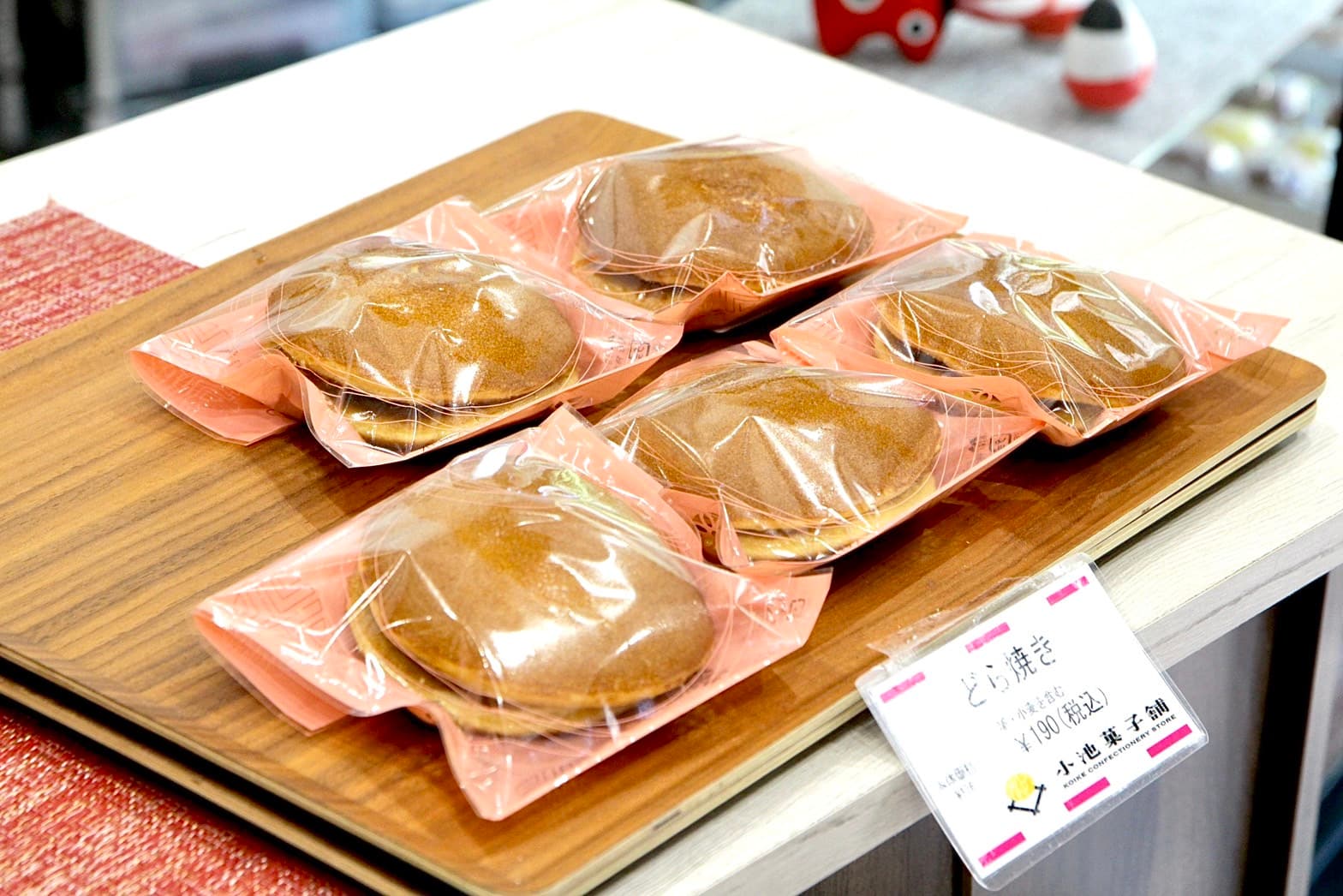 店內也有販售常溫點心,例如「銅鑼燒」。(190日圓/個,約NT$40)