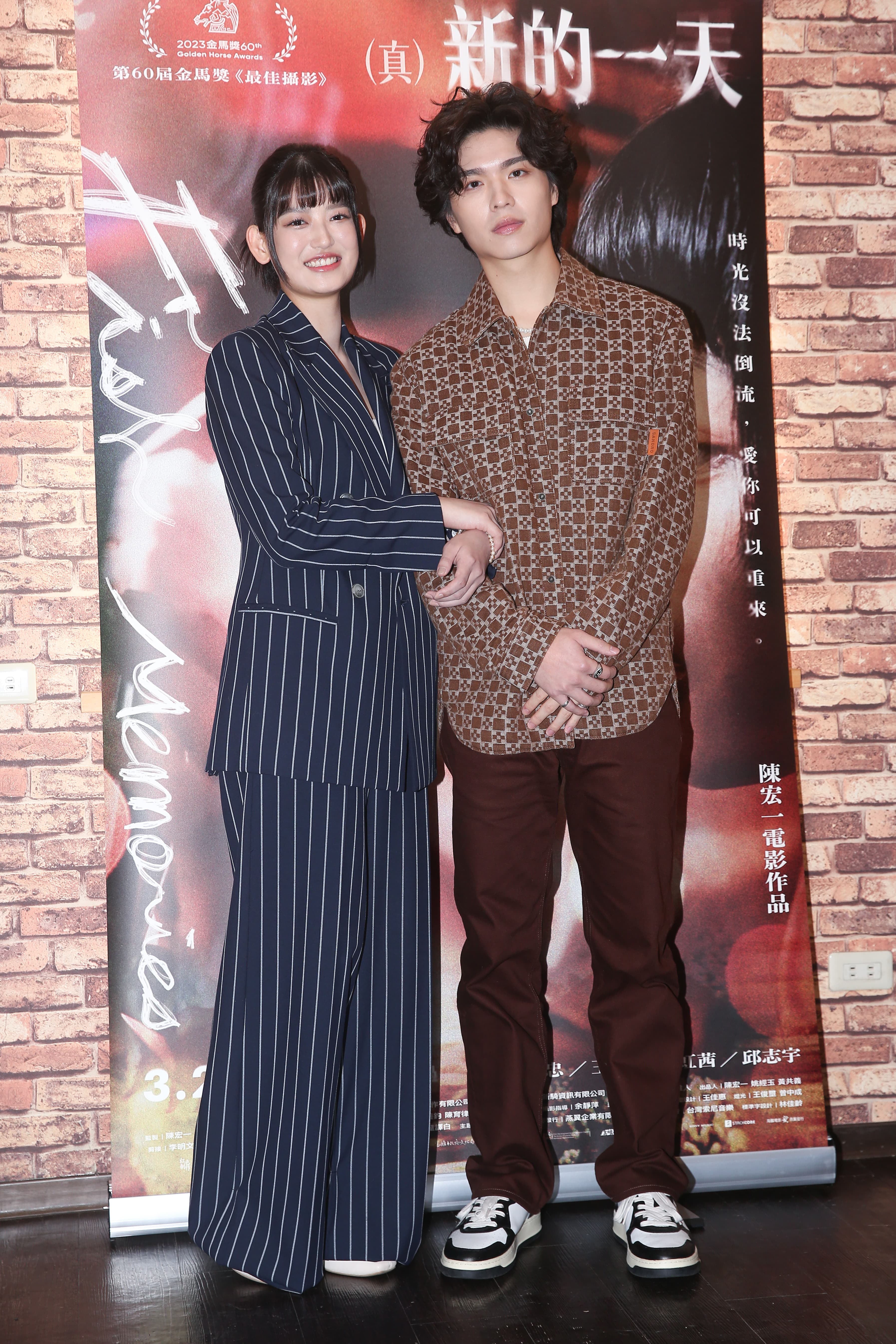 新人虹茜、王碩瀚都是第一次演出大尺度情慾戲,開拍前難免感到緊張。