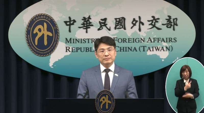 蕭光偉指出，外交部將在尊重柬國司法以及行政程序的前提之下，促請柬國政府依「國籍管轄原則」，將我國籍人士遣送返台，並持續提供必要的協助。（翻攝自YouTube@外交部）