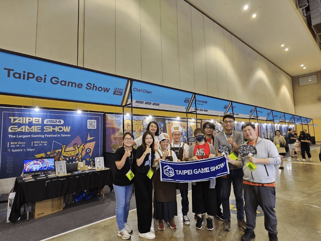 台北電玩展去年曾組團前往韓國釜山參加獨立遊戲節,不或互動娛樂是4組代表團隊之一。(不或互動娛樂提供)