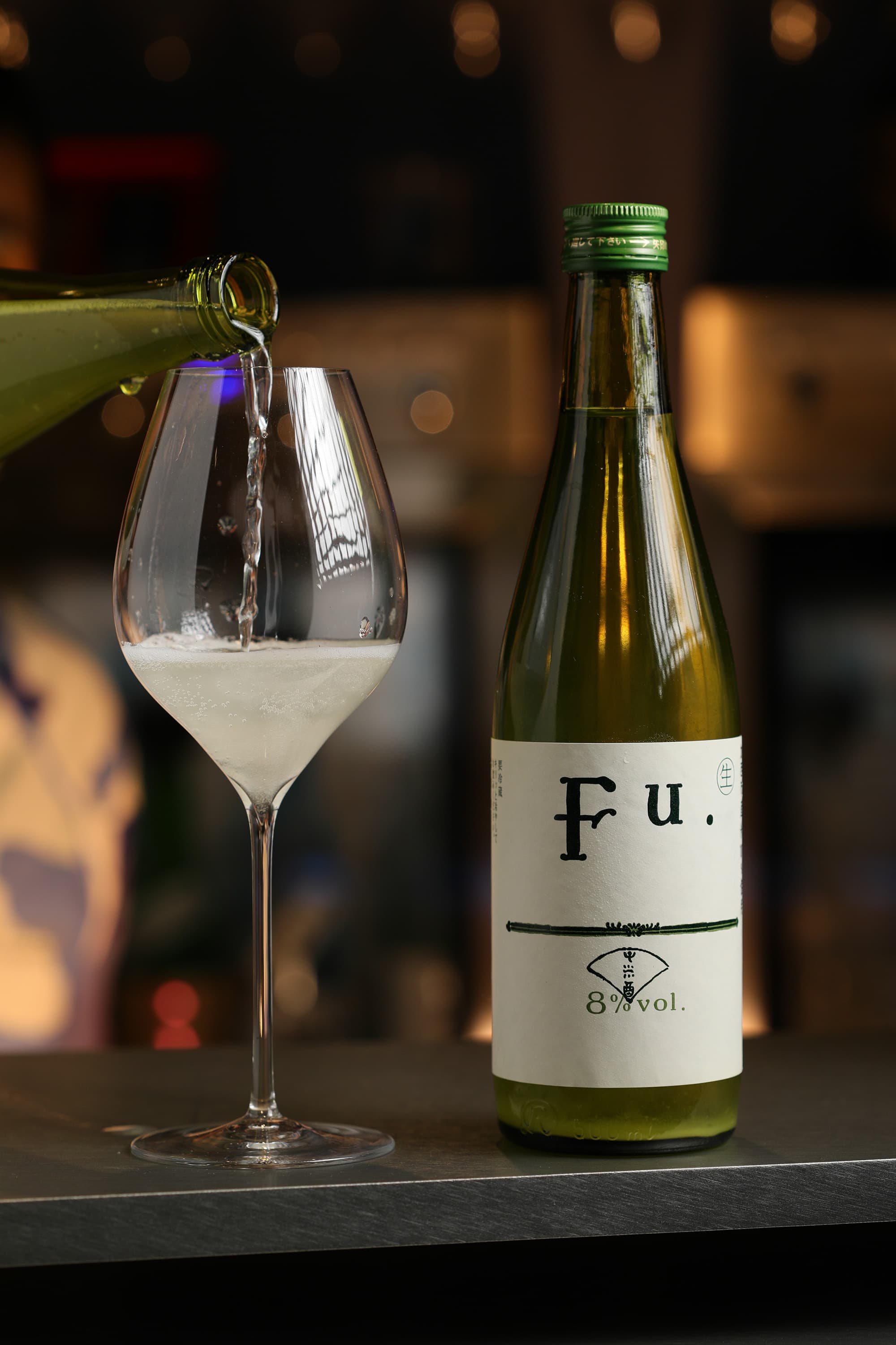 味道近似Moscato的「富久錦 純米 Fu . 生」常被推薦給初次接觸清酒的人。（1,600元／500ml）