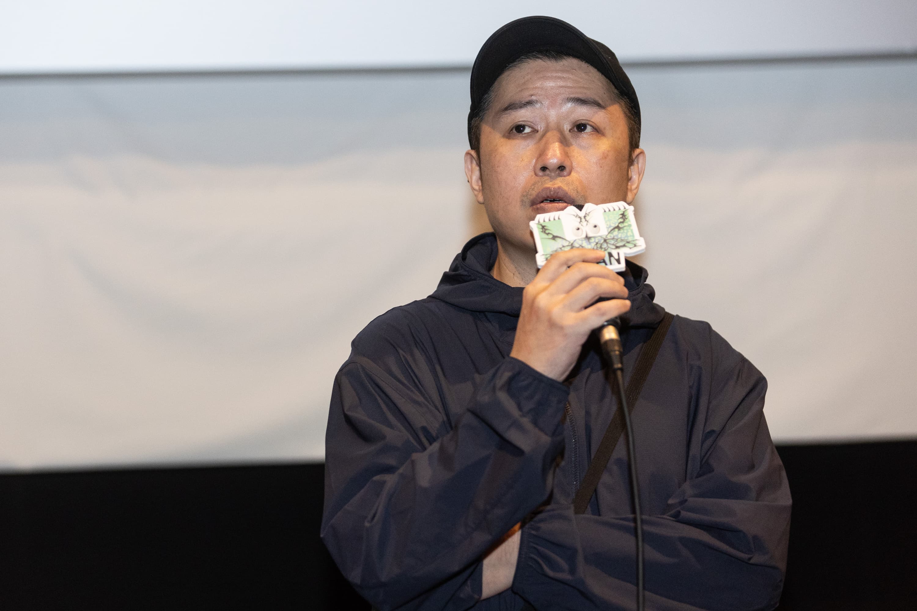 《愛的噩夢》廖明毅導演親赴富川影展與影迷分享創作心路歷程。(BIFAN提供)