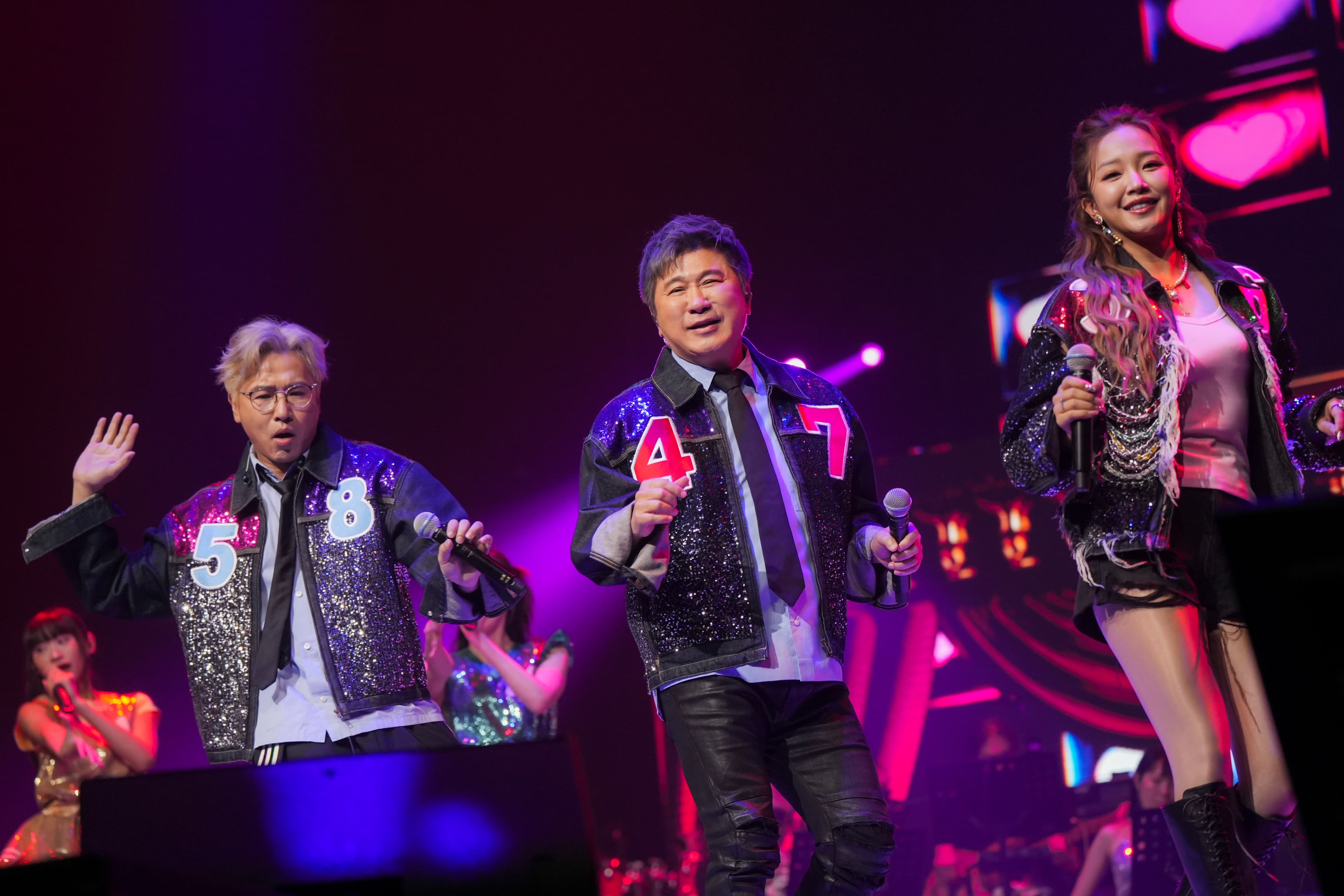 「鑽石舞台之夜」演唱會在臺北流行音樂中心登場。(萬星傳播提供)