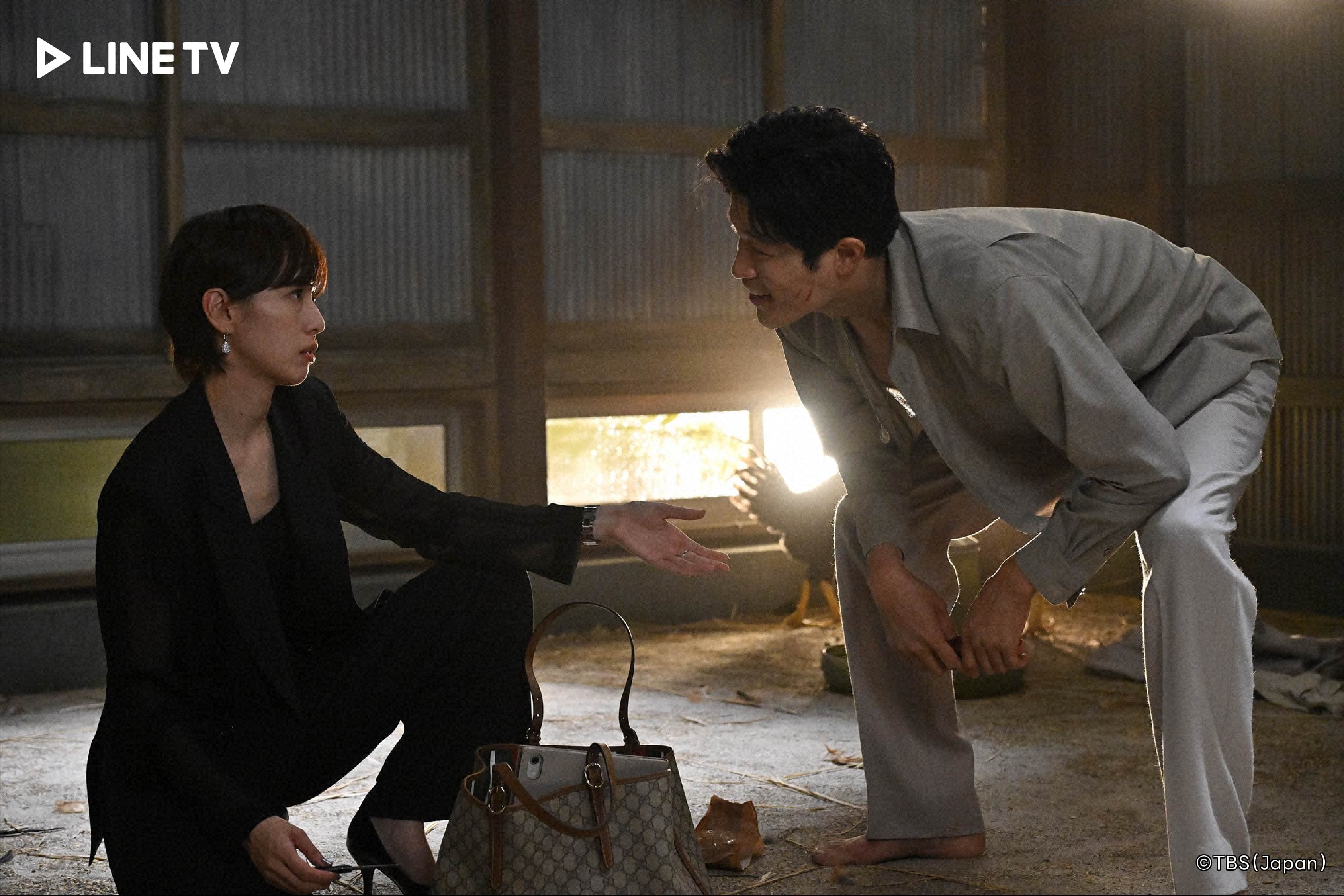 戶田惠梨香與鈴木亮平隔11年在《REBOOT》再度合作。(LINE TV提供)