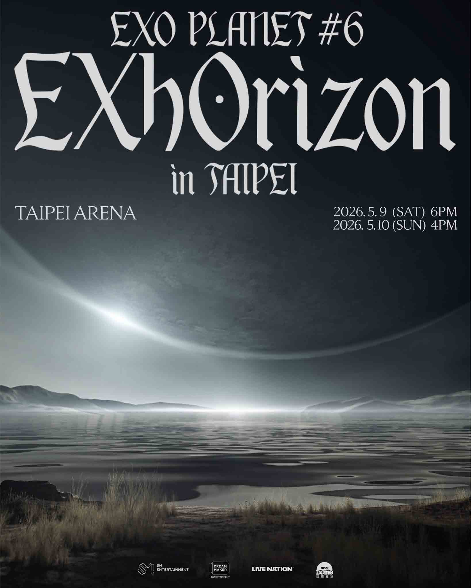 EXO《EXO PLANET #6 - EXhOrizon》台北場將重返台北小巨蛋開唱。(Live Nation提供)