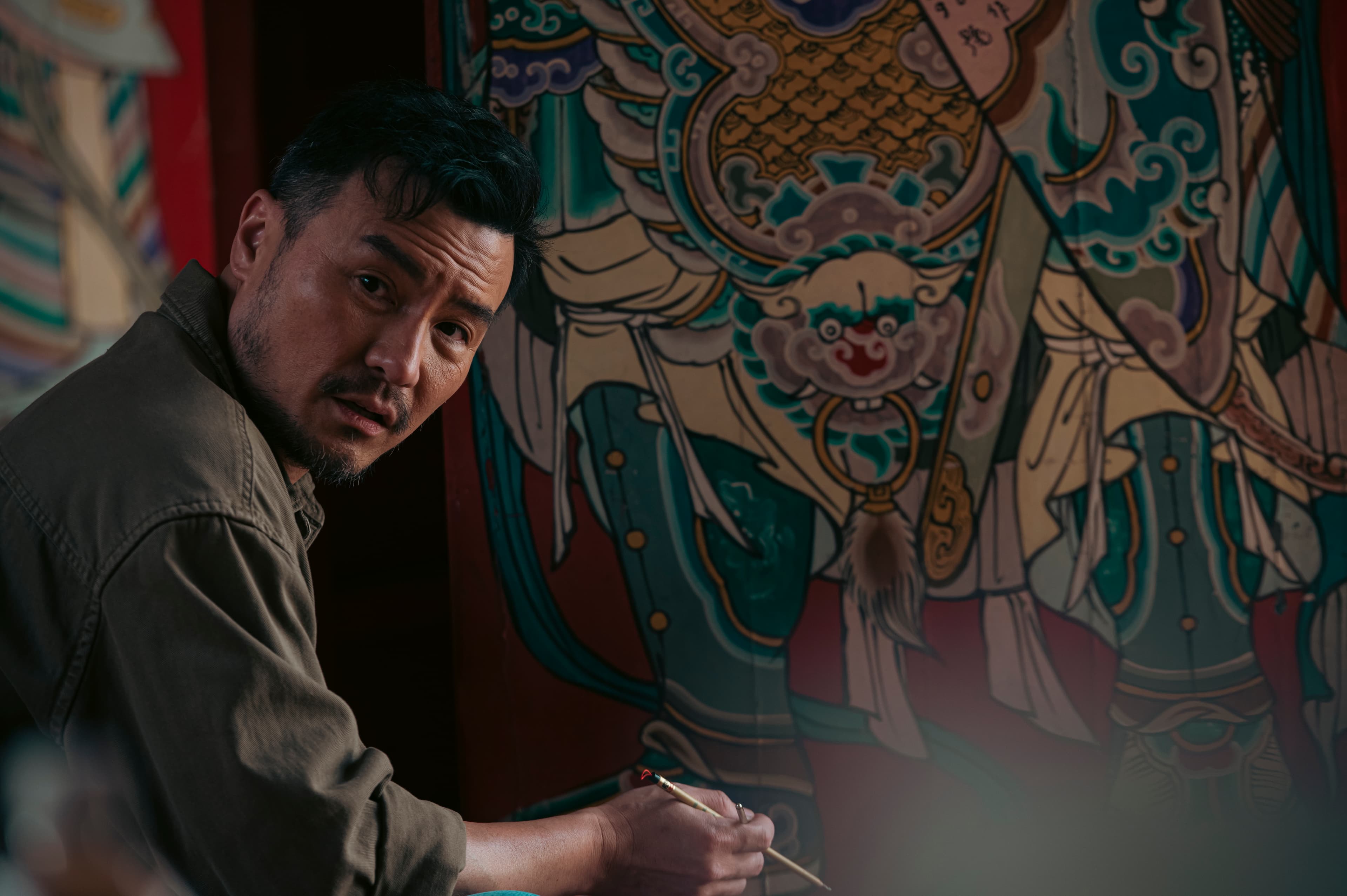 李銘忠在《夜盲》挑大樑主演。(公視台語台提供)